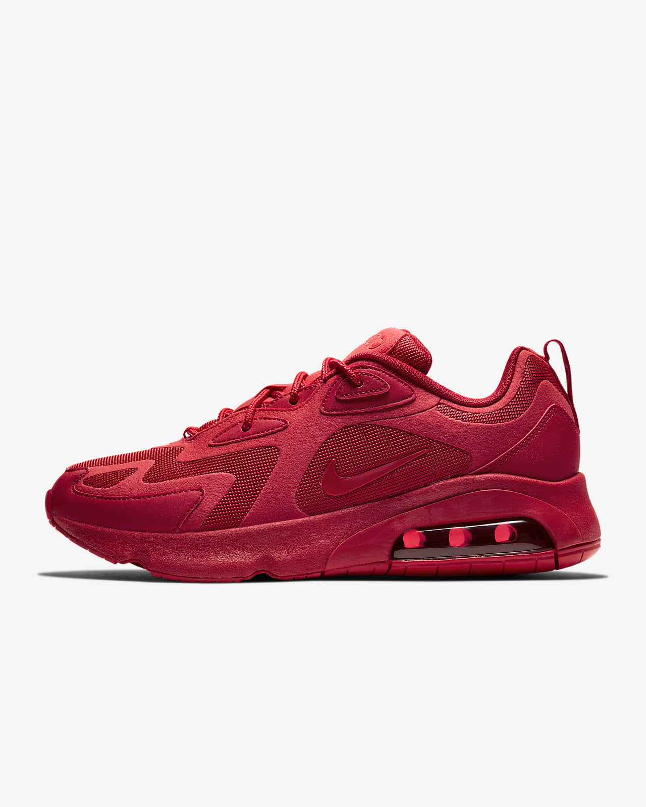 full red nike shoes