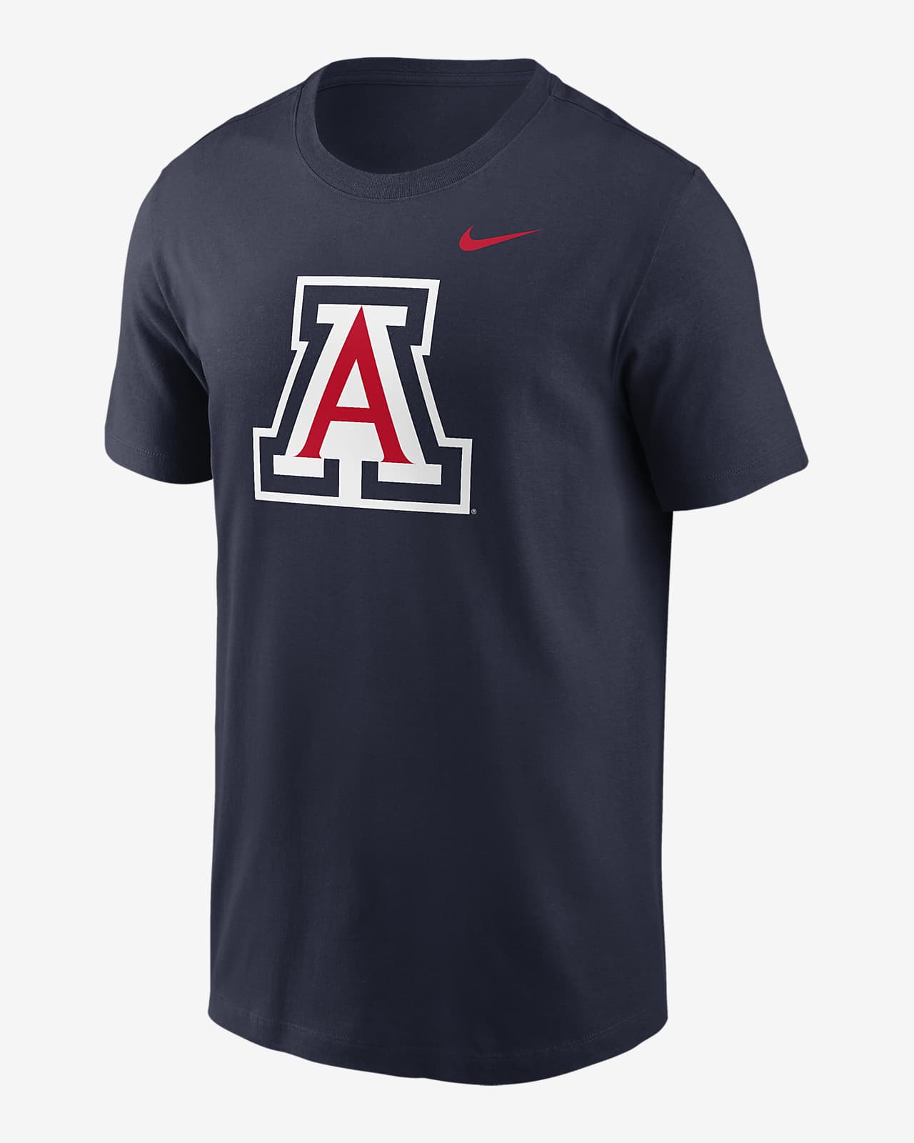 Playera universitaria Nike para hombre Arizona Wildcats Primetime Evergreen Logo