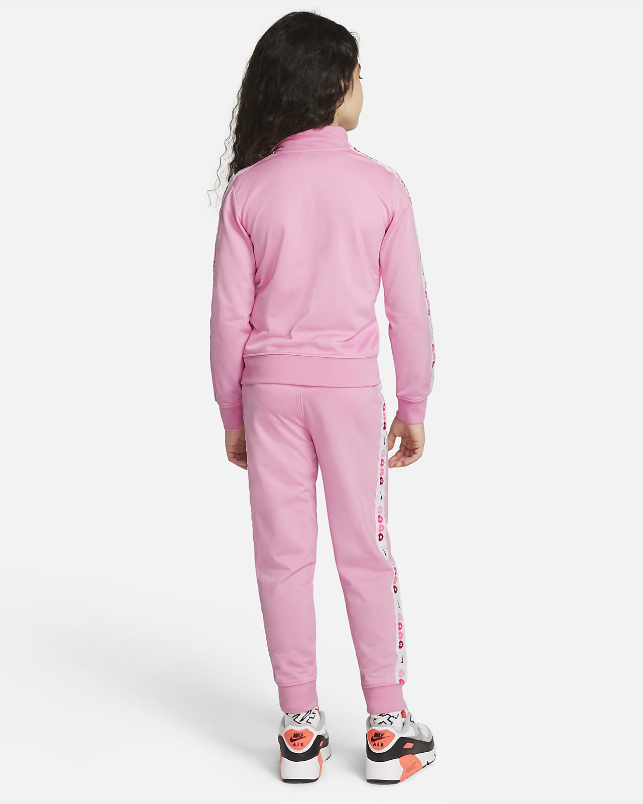 pink tracksuit nike