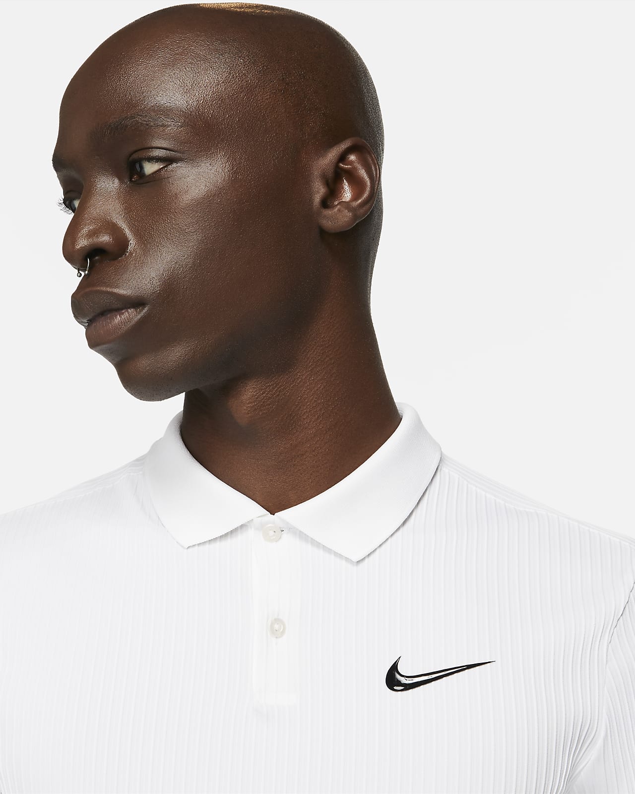 polo nike marrom