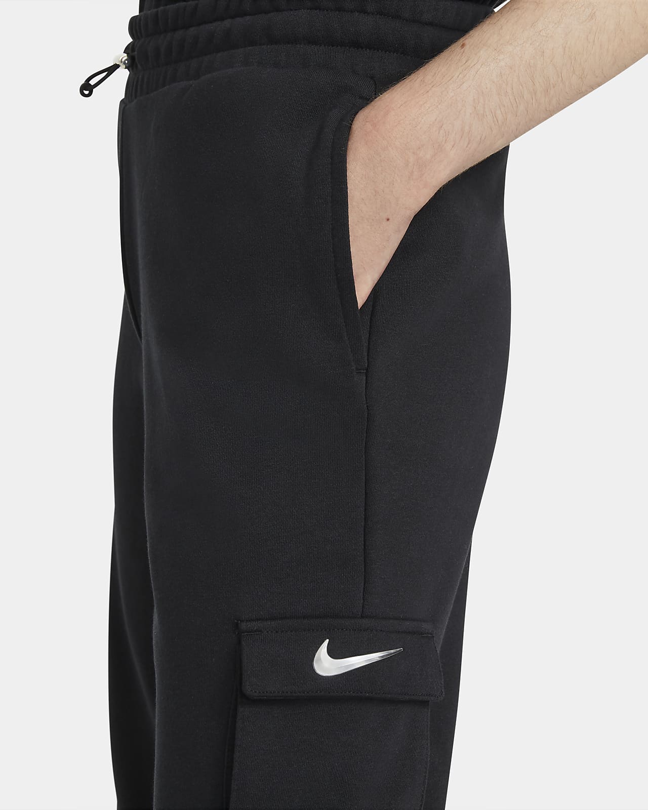 nike sportswear swoosh french terry