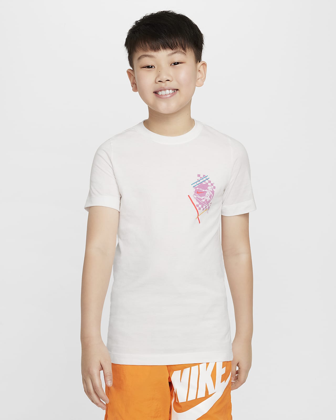 Nike Sportswear Big Kids' (Boys') Crew-Neck T-Shirt