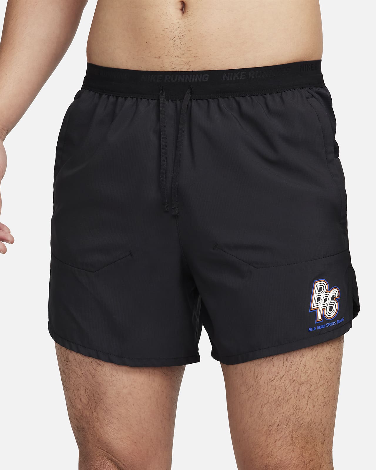 Nike 9 Distance Running Shorts Built In Underwear Black 642813-013