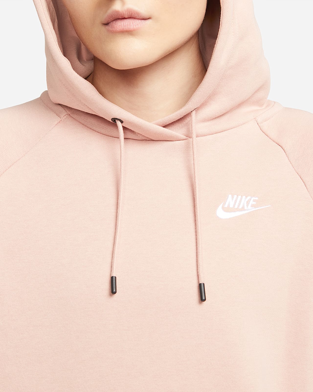 Sudadera con capucha sin cierre de tejido Fleece para mujer Nike Sportswear  Essential. Nike.com
