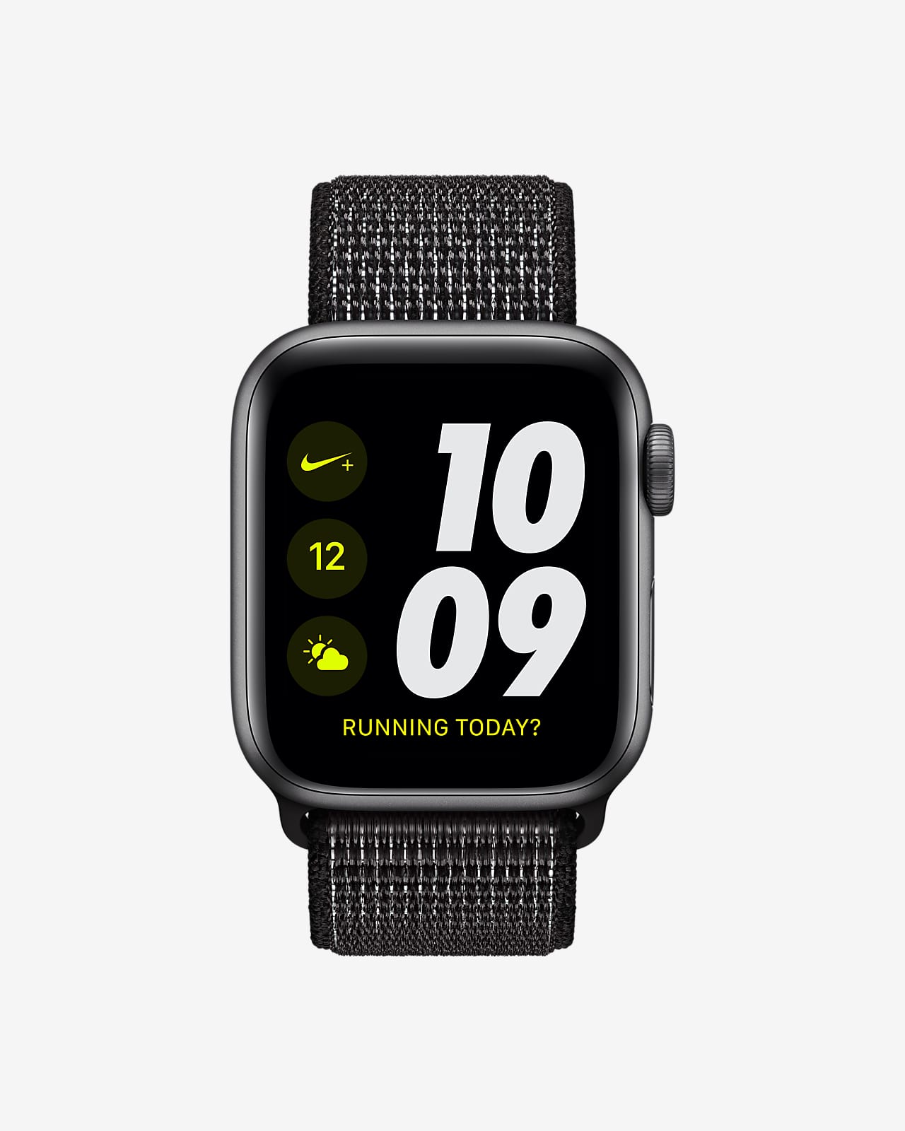 Apple Watch Nike+ Series 4 (GPS + Cellular) with Nike Sport Loop ...