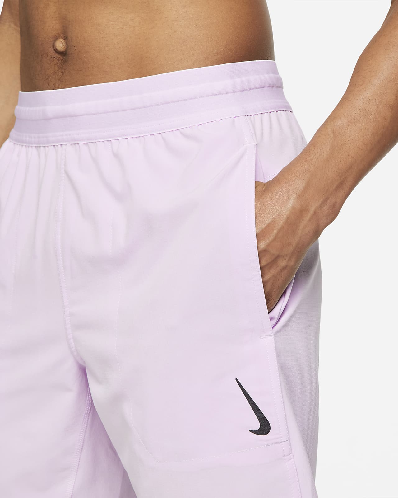 Nike Yoga Dri-FIT Men's Shorts - Purple