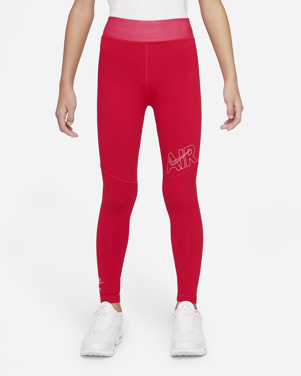 legging nike rouge