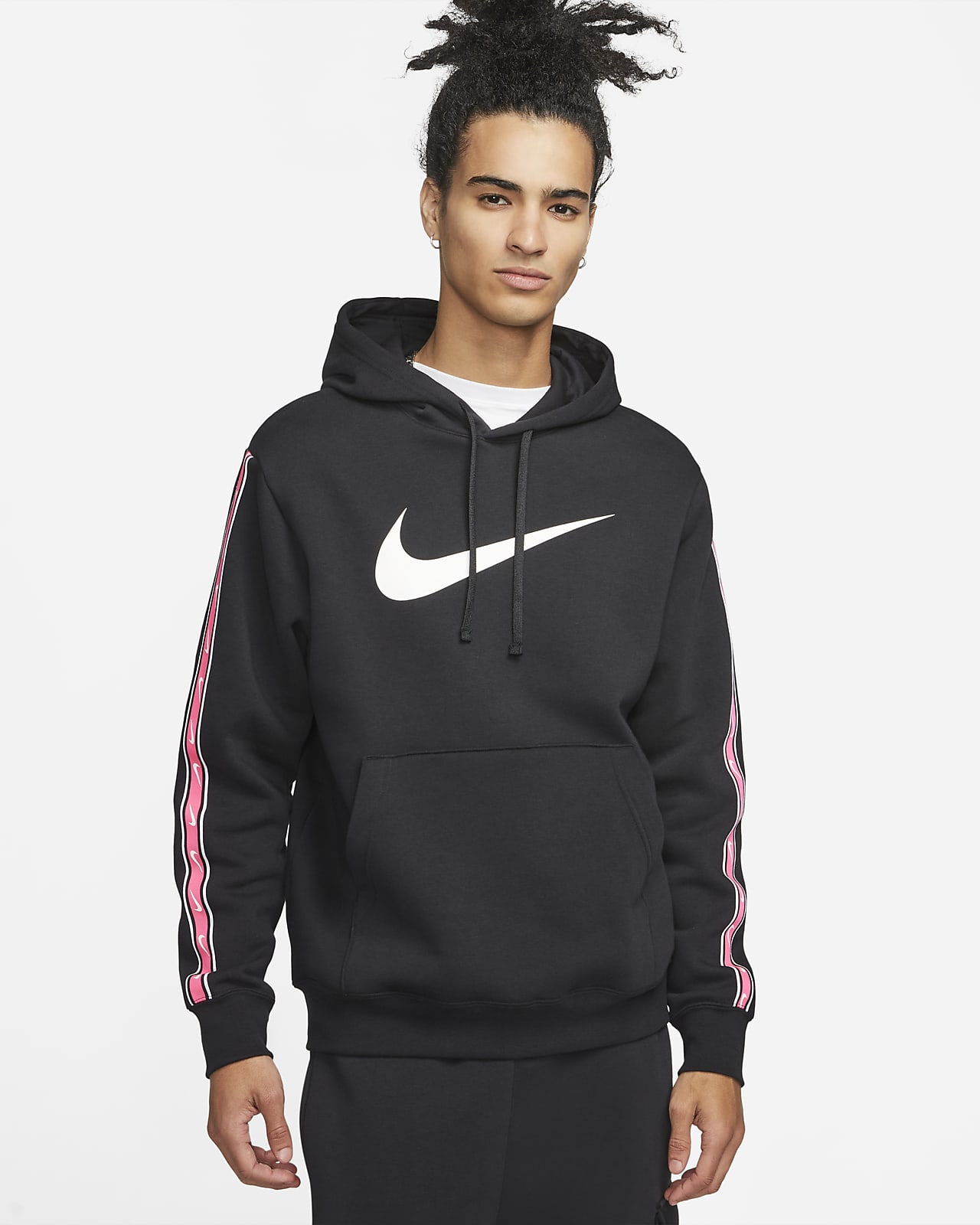 Felpa pullover in fleece con Nike Sportswear Repeat – Uomo. Nike IT