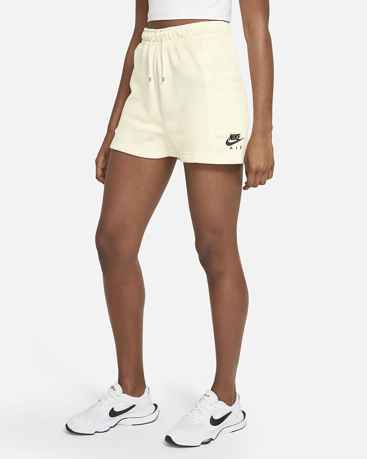 nike shorts fleece womens