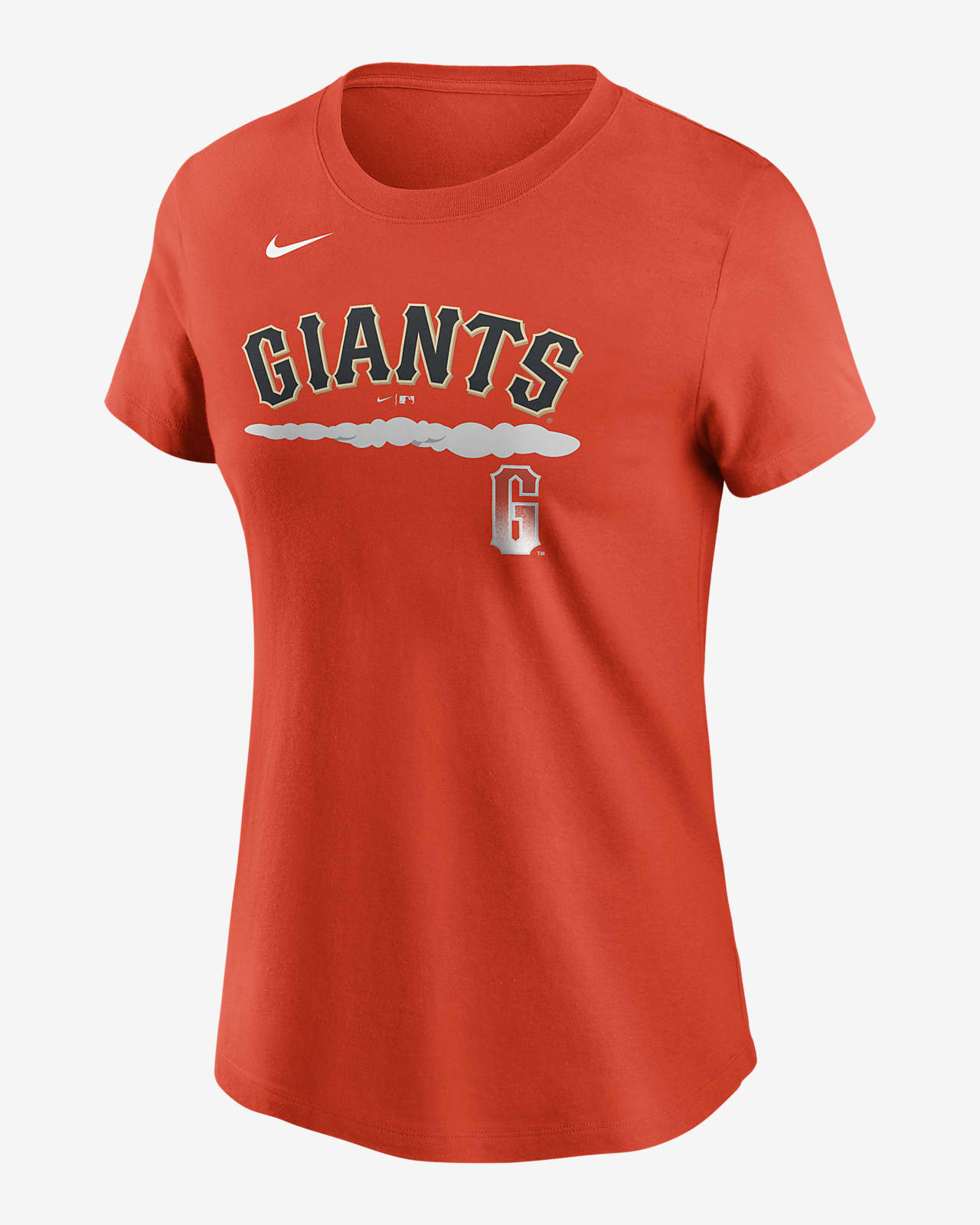 Toddler Nike Orange San Francisco Giants City Connect Wordmark T-Shirt Size: 2T