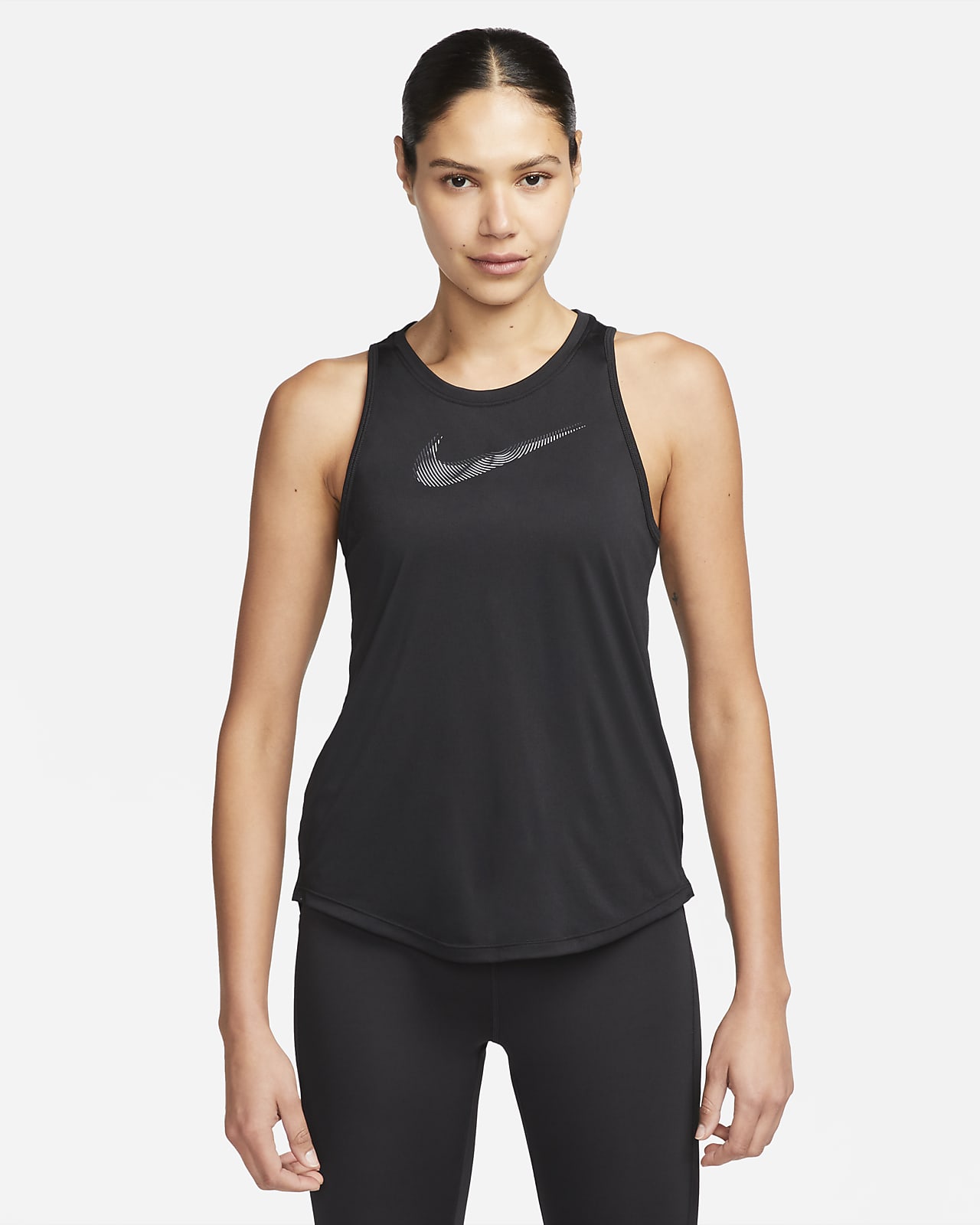 Shinkan Ambacht springen Débardeur de running Nike Dri-FIT Swoosh pour femme. Nike BE