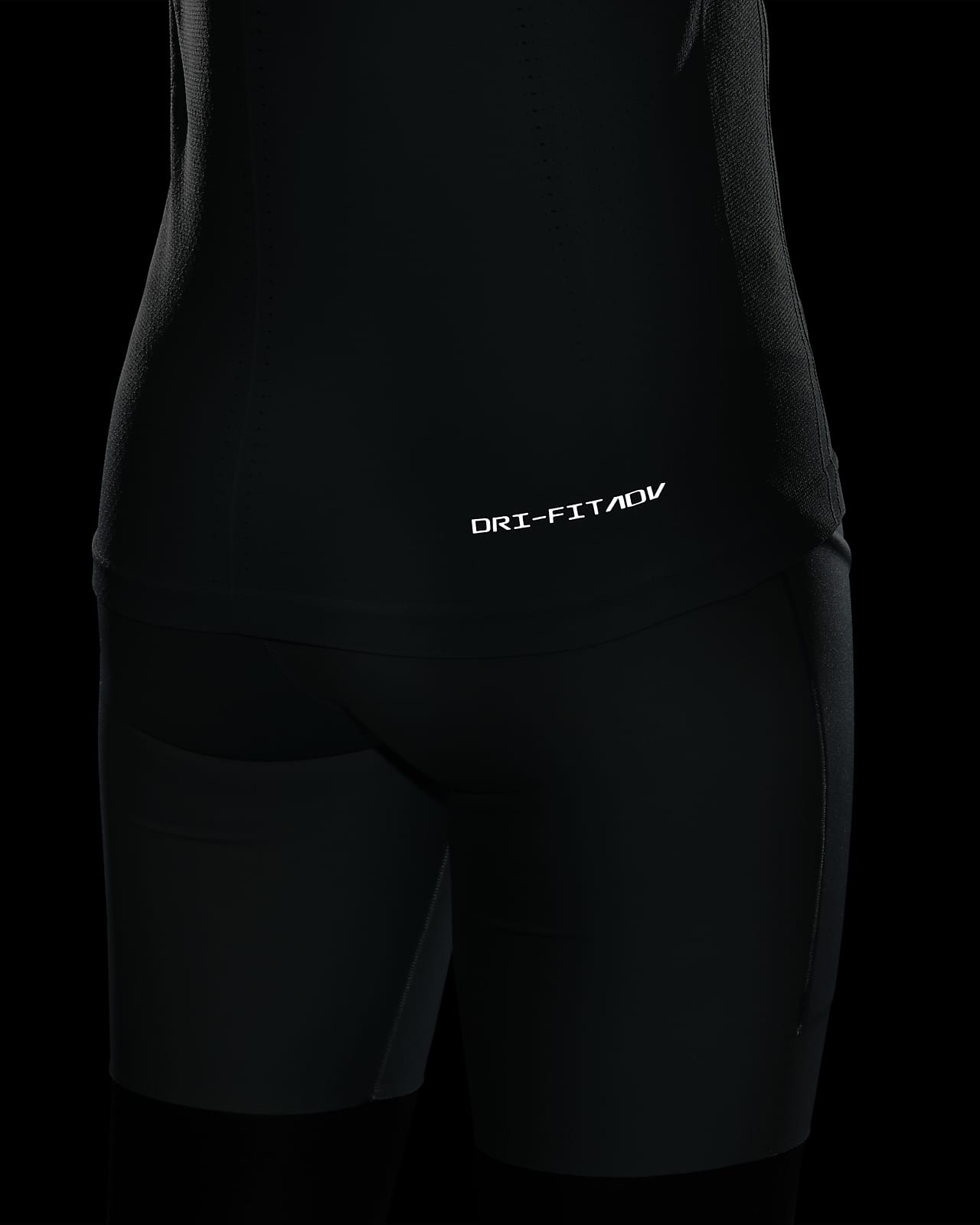 Nike Womens Dri Fit Legging Athletic Running Gym High Waist Black