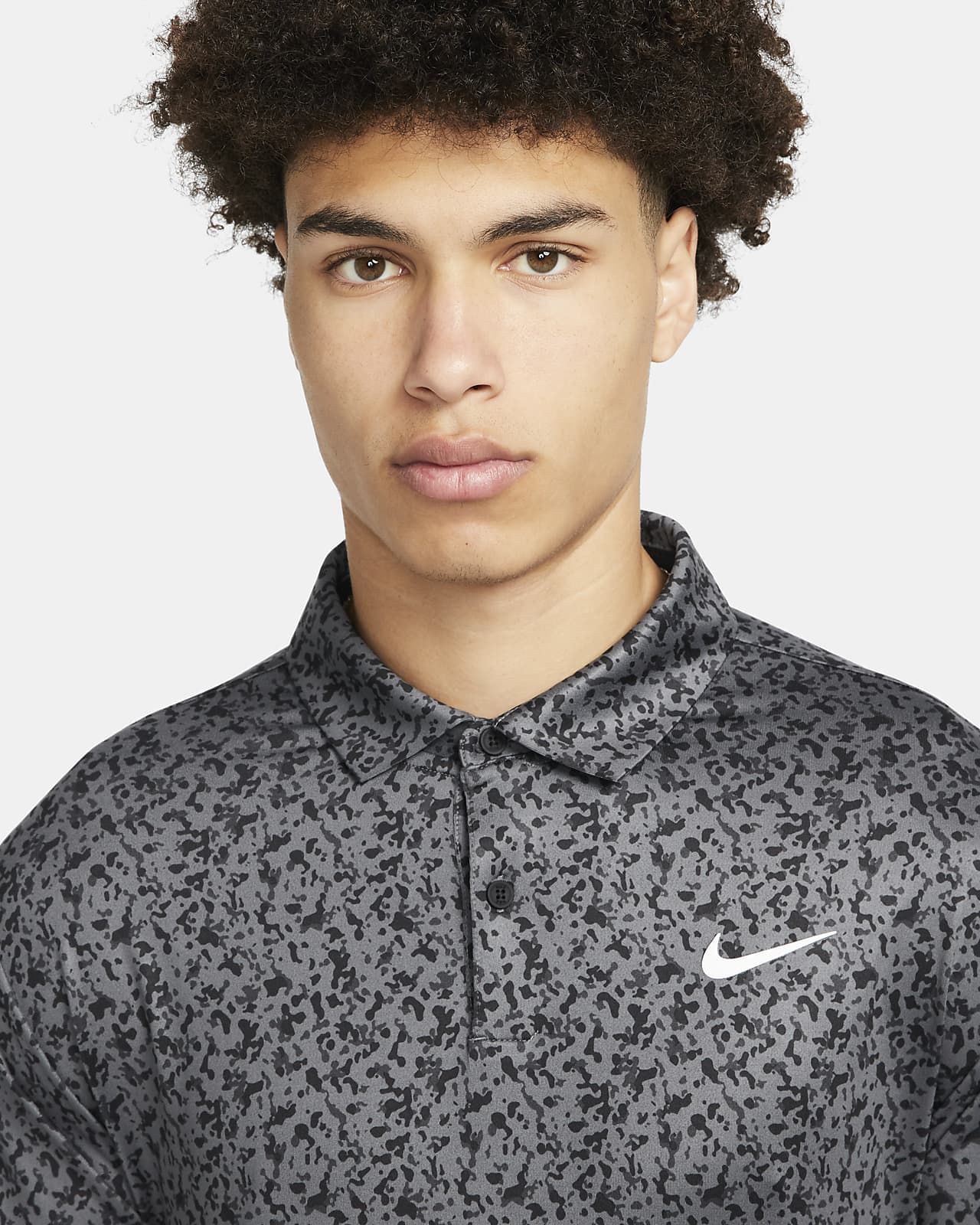 Nike men's clearance camo golf polo