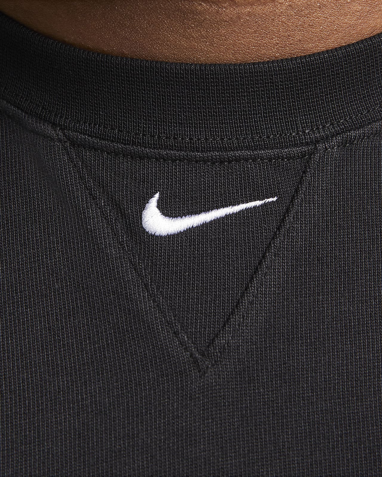Camisola de lã cardada Nike Solo Swoosh para homem. Nike PT