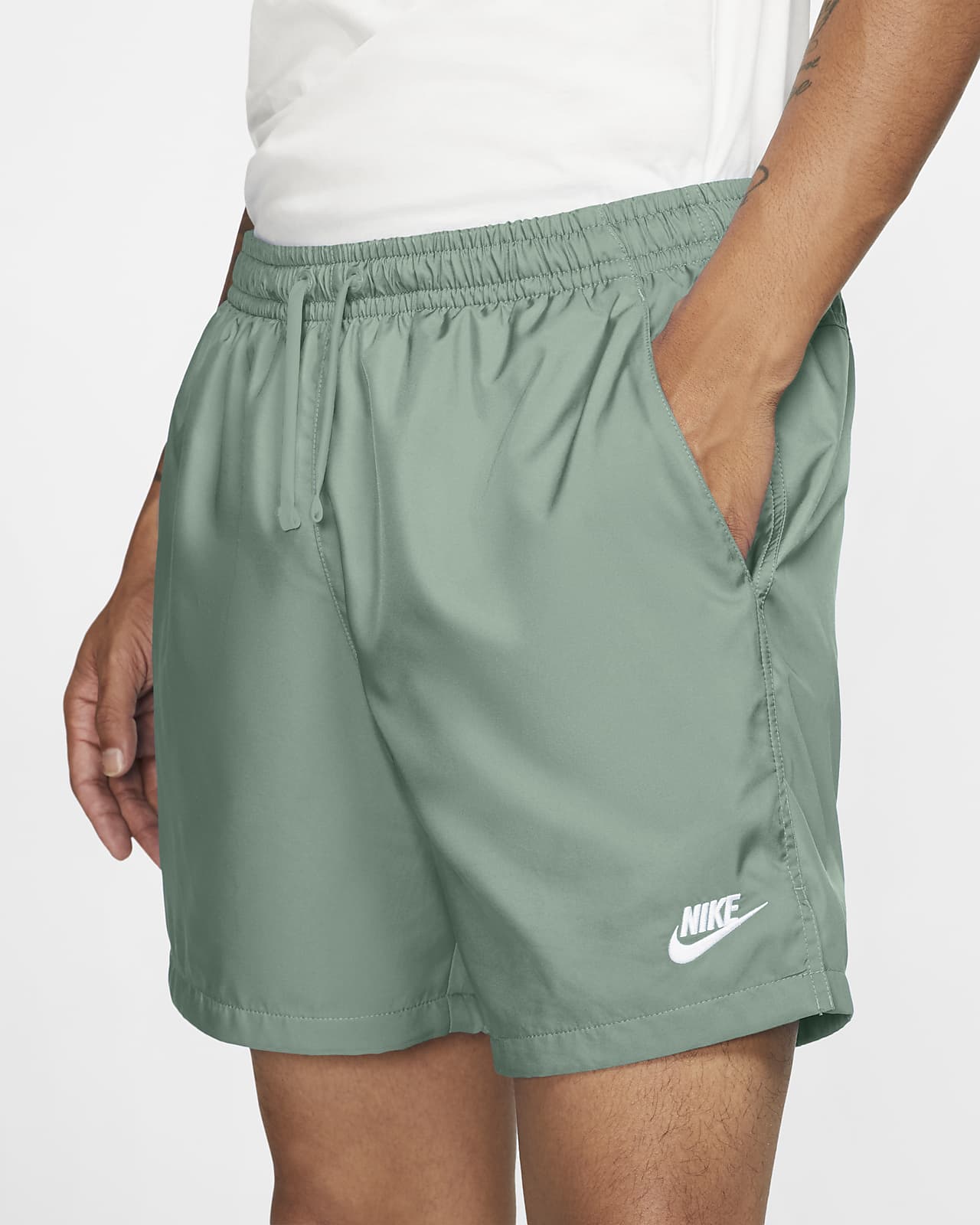 nike mid thigh shorts