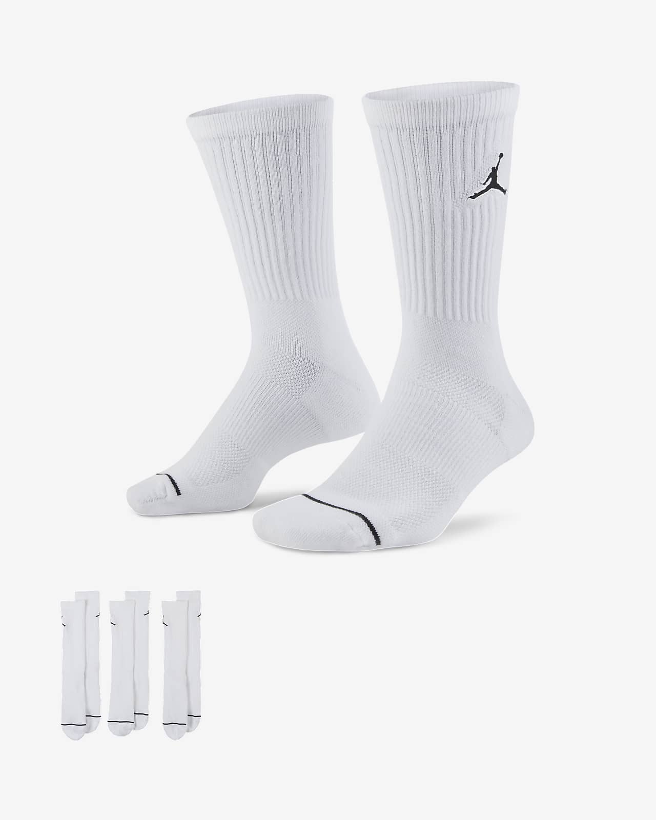 Jordan Everyday Max Crew-Socken (Unisex) (3 Paar)