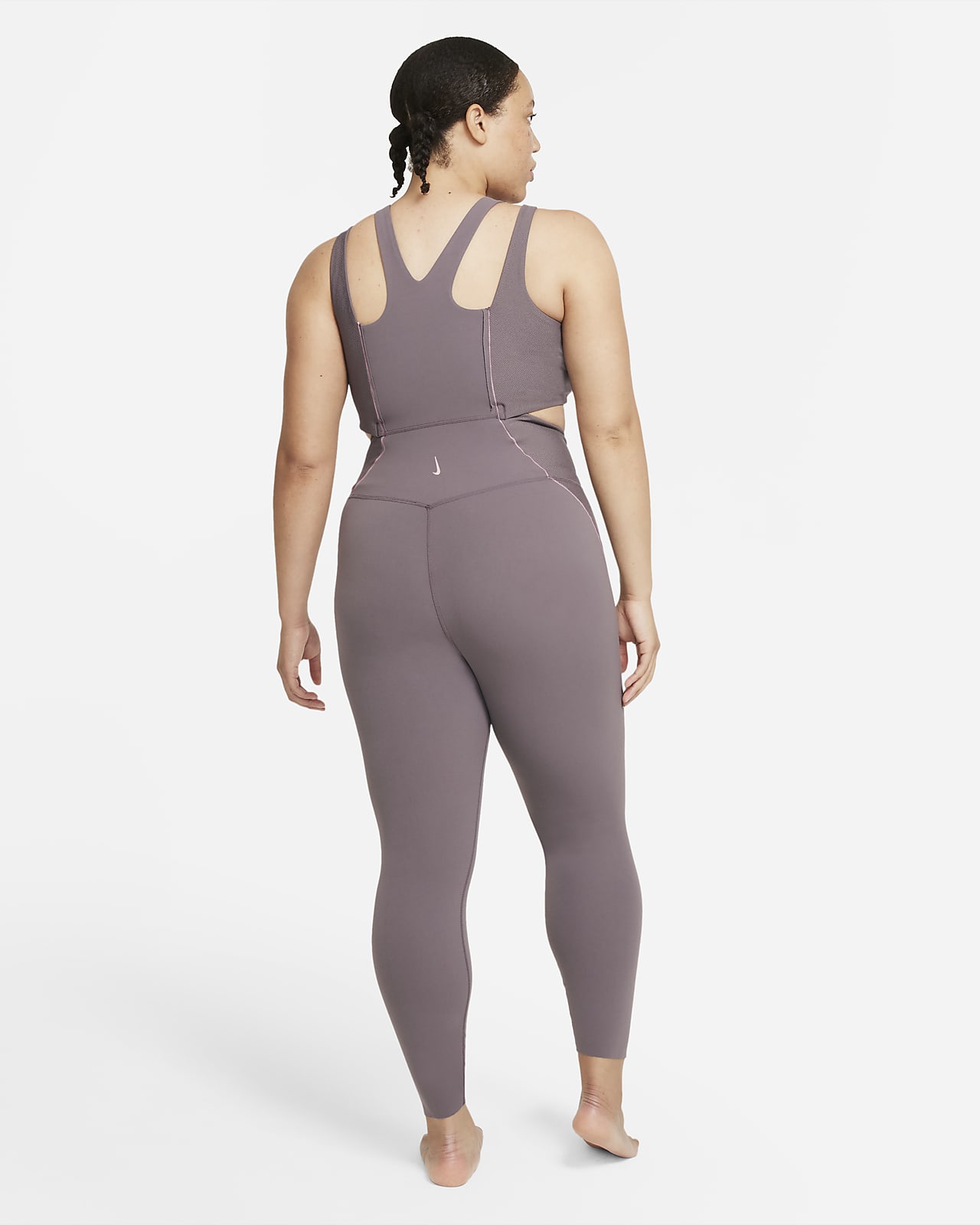 nike yoga luxe infinalon jumpsuit