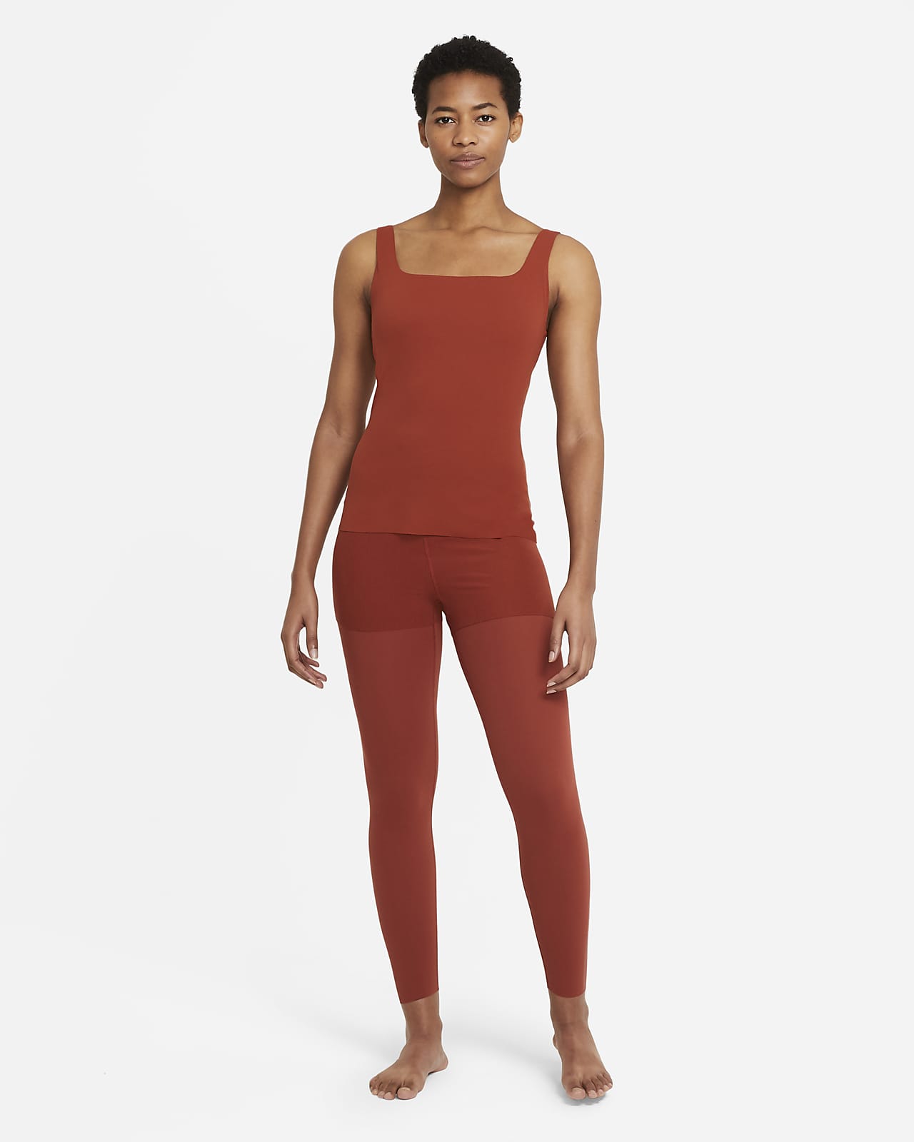 nike yoga luxe tank top