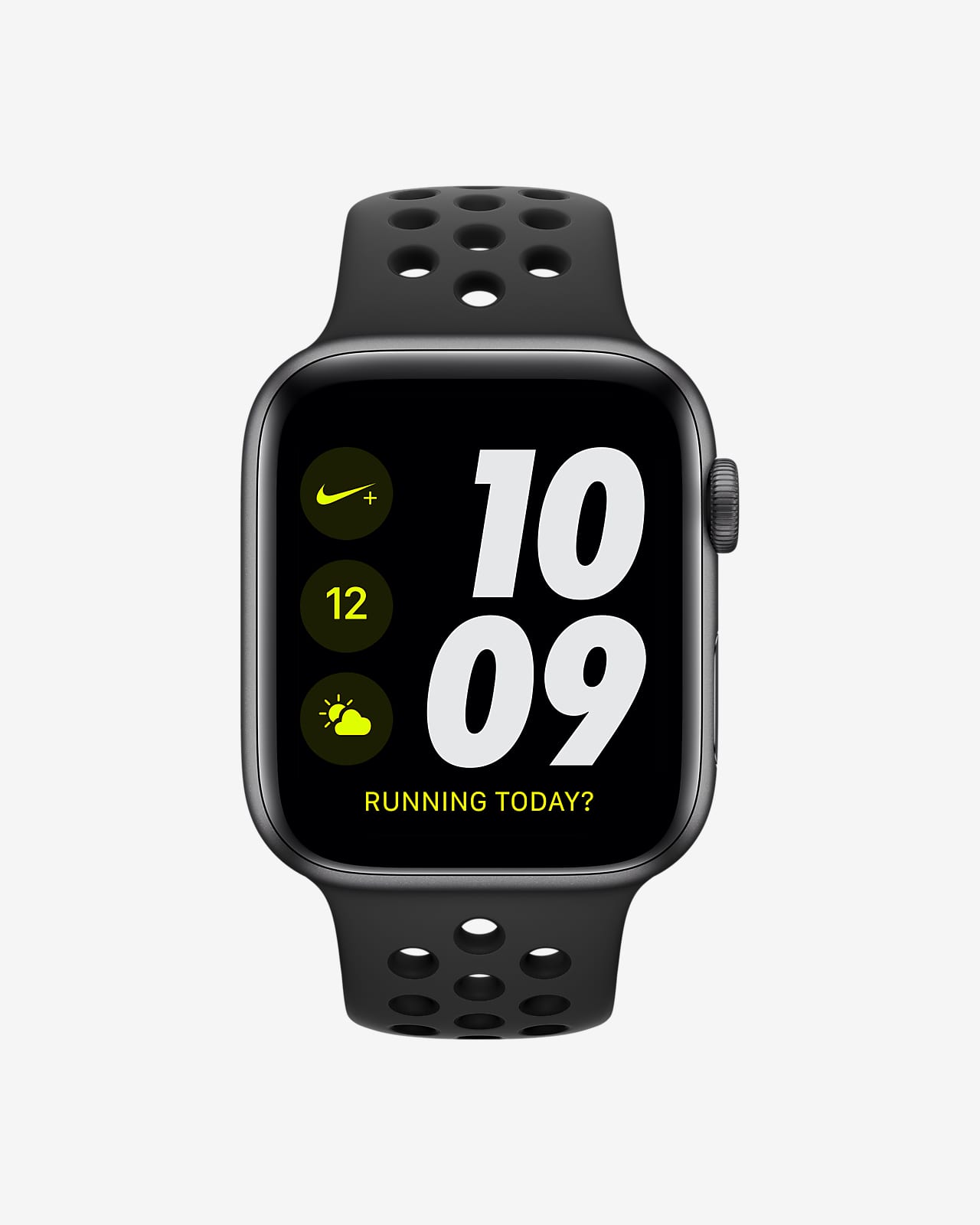 Applewatch4 NIKEシリーズ black-