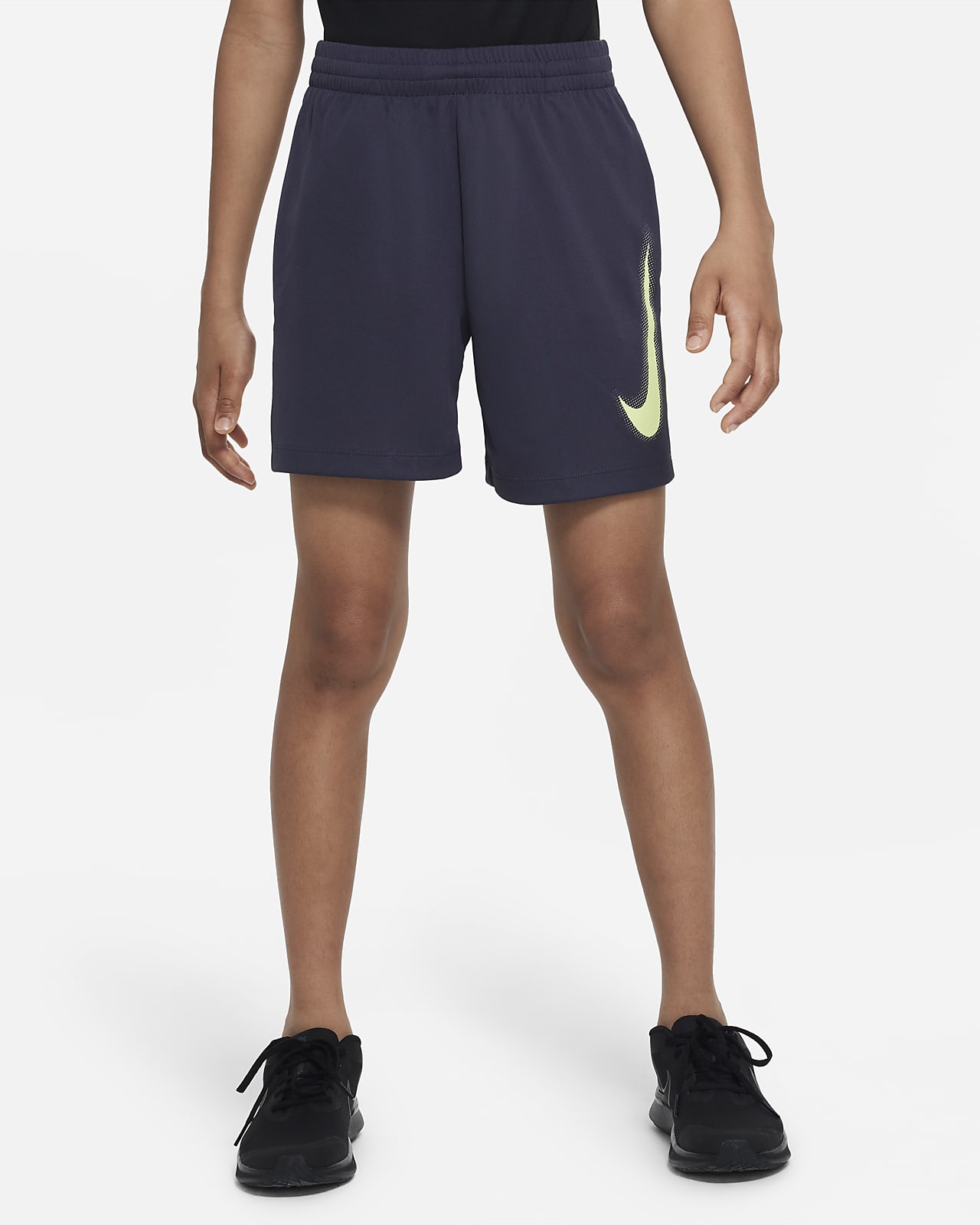 continuar Blanco Viento Nike Multi Older Kids' (Boys') Dri-FIT Graphic Training Shorts. Nike ID