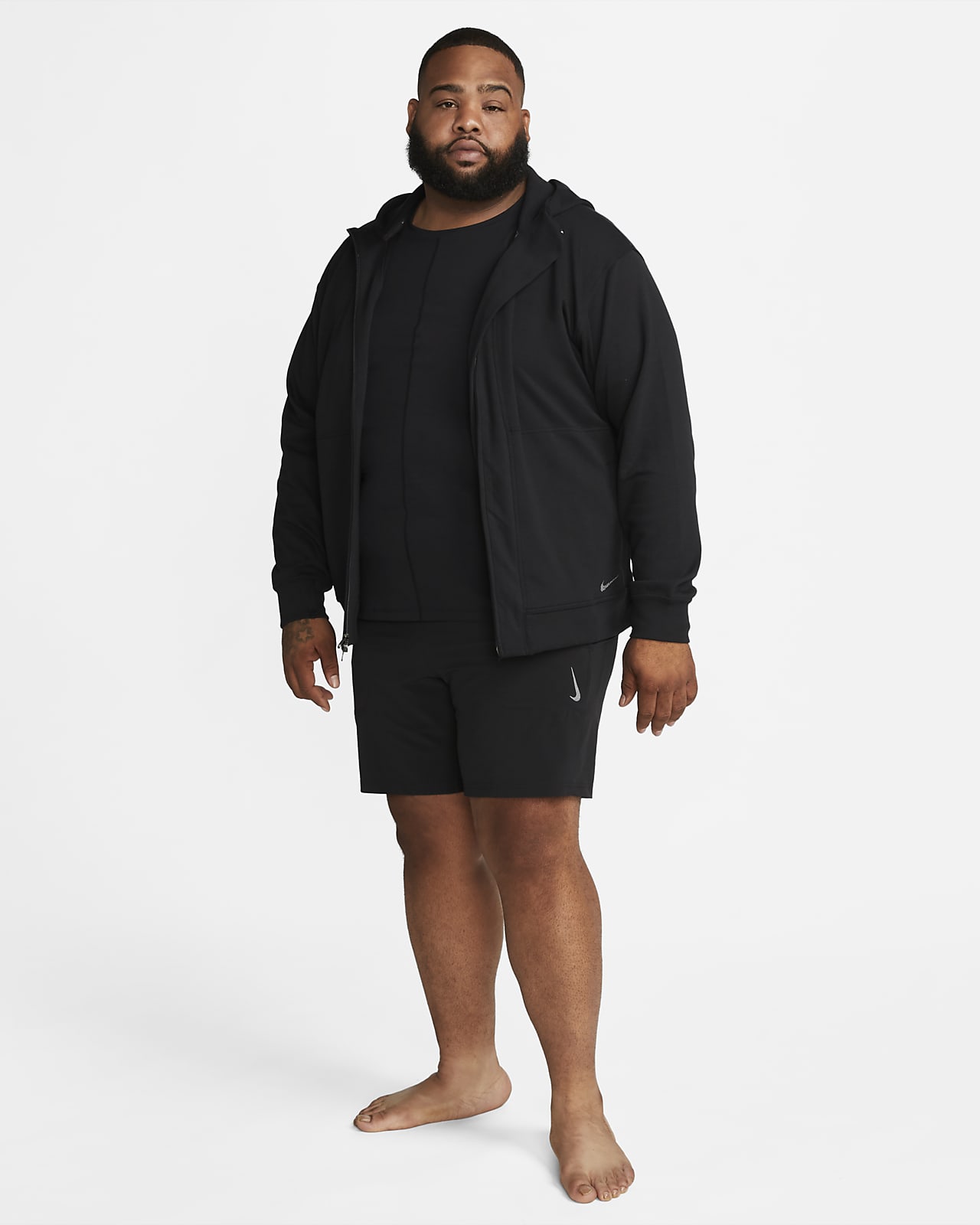Nike Yoga Dri-FIT Men's Full-Zip Fleece Hoodie