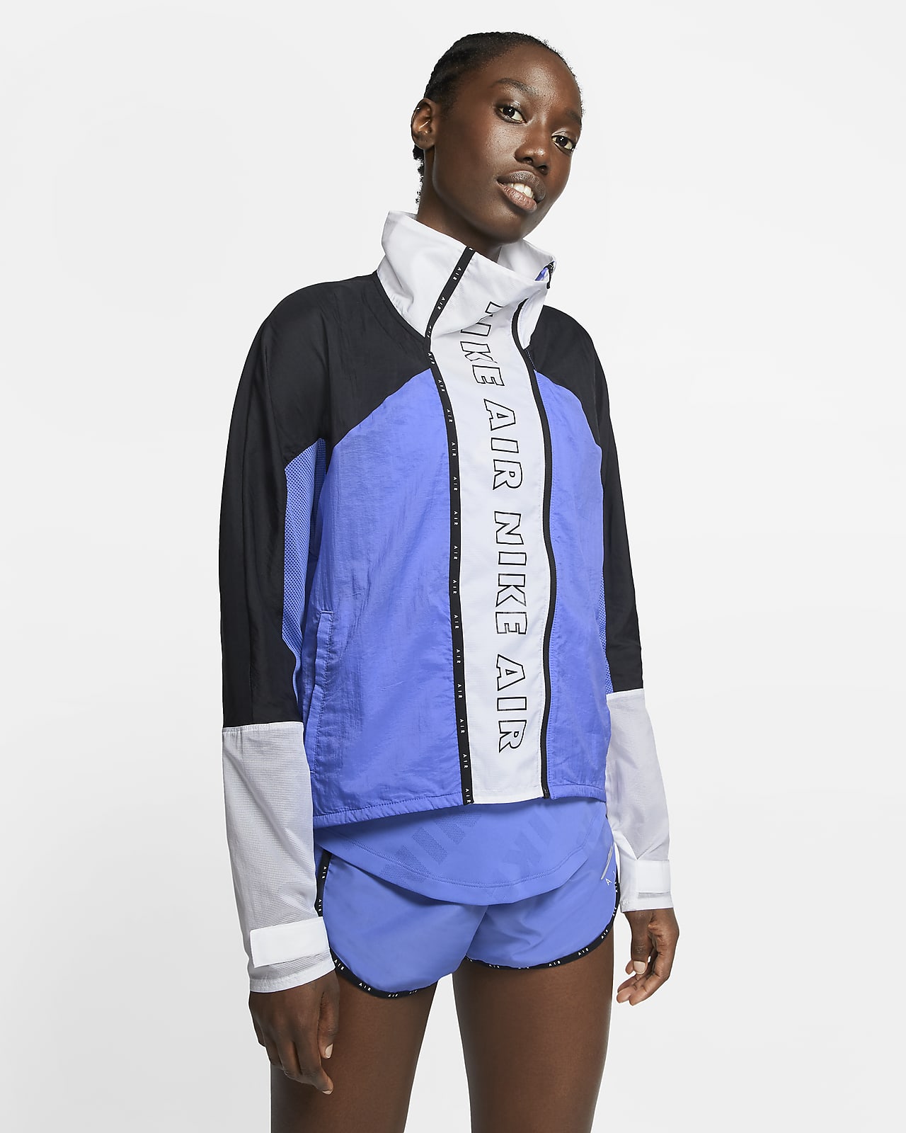 giacca running donna nike