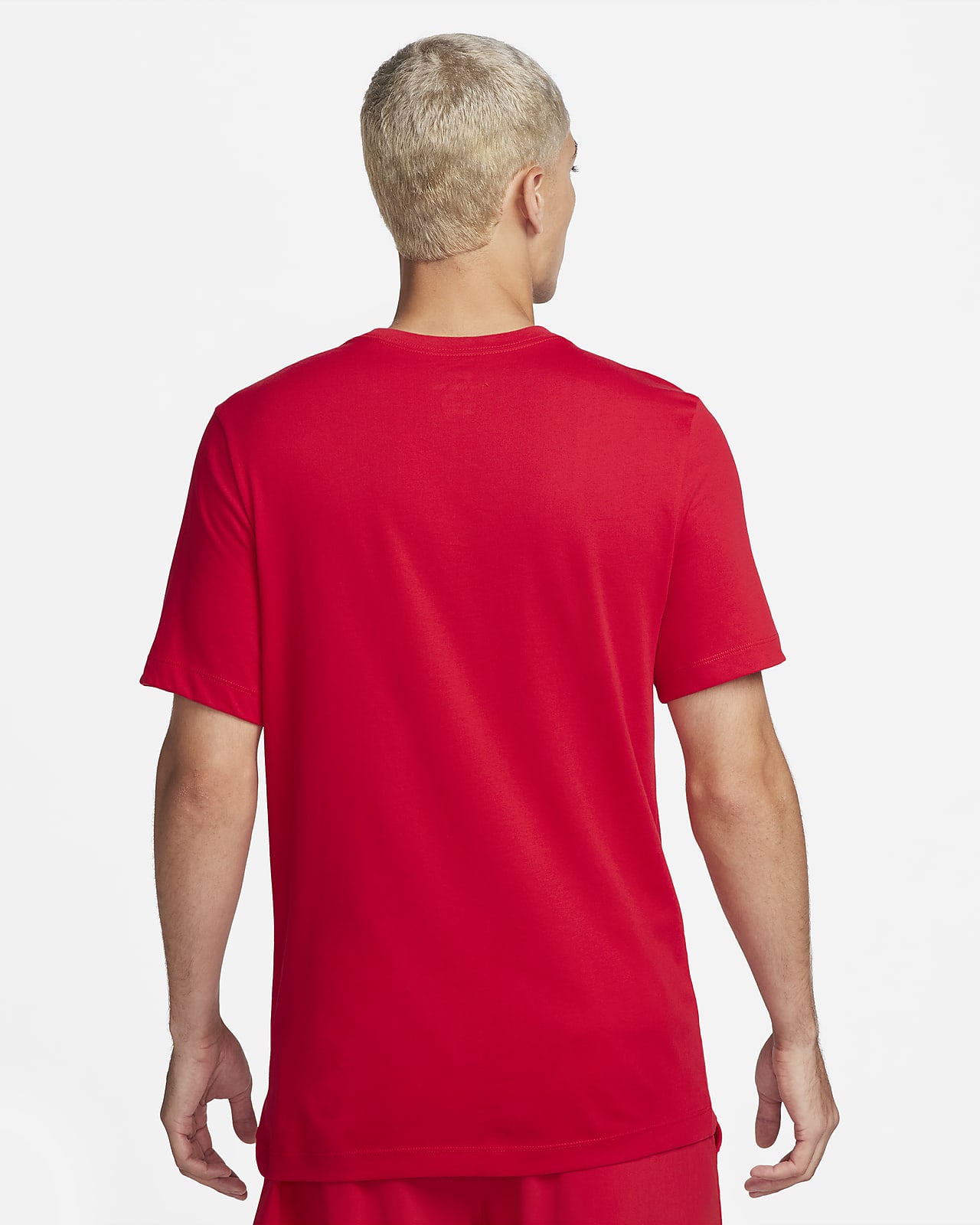 Nike Men's Dri-Fit Baseball T-Shirt in Red, Size: 2XL | FN0786-657
