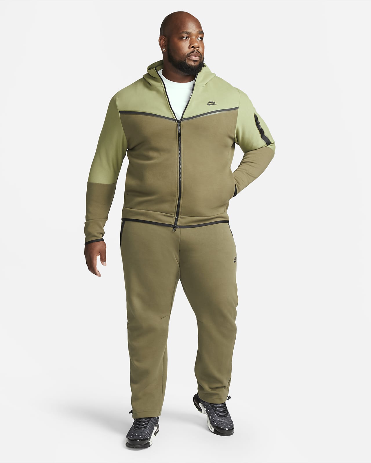 Nike Sportswear Tech Fleece Men's Full-Zip Hoodie. Nike NL