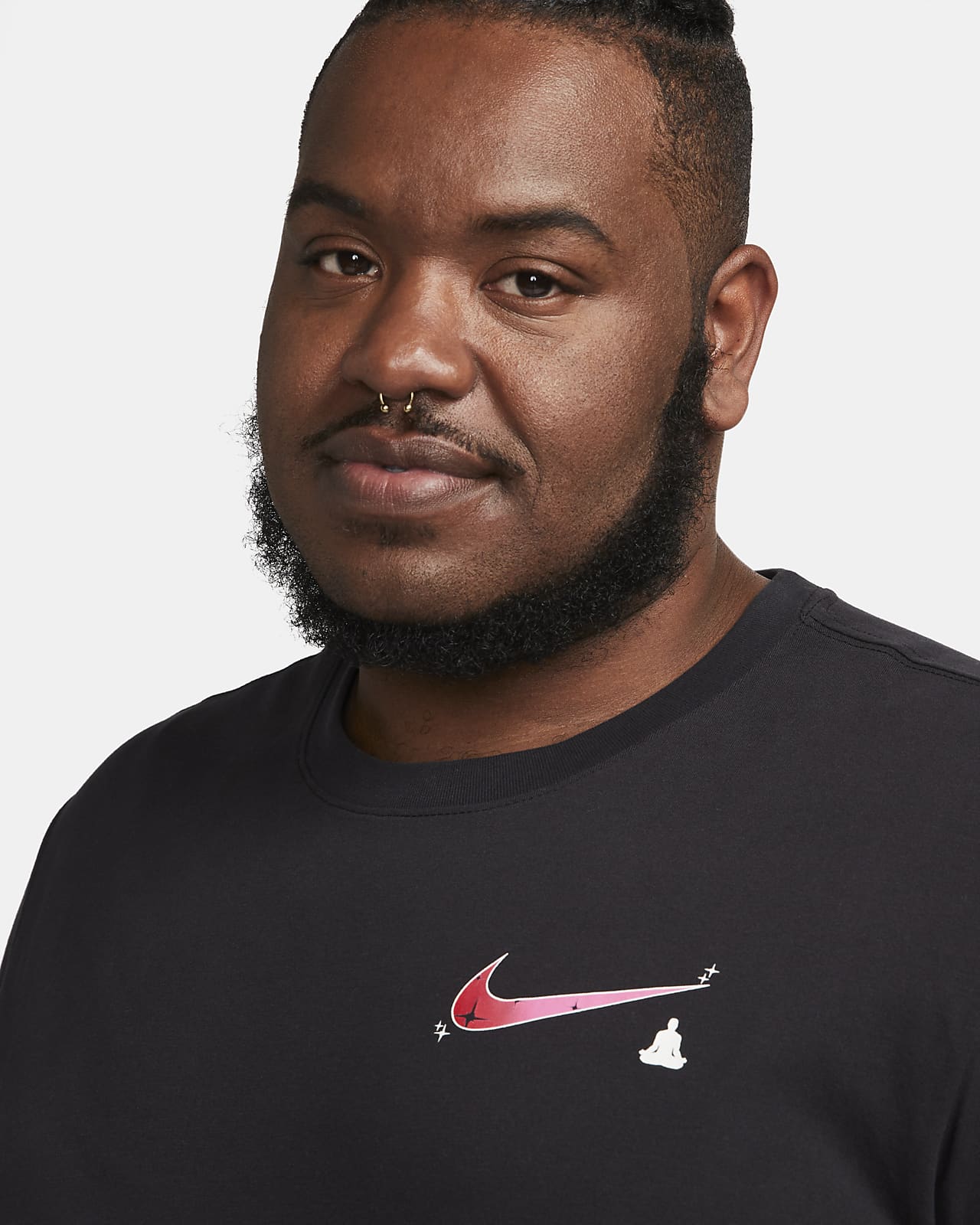 Nike Dri-FIT Men's Yoga T-Shirt.