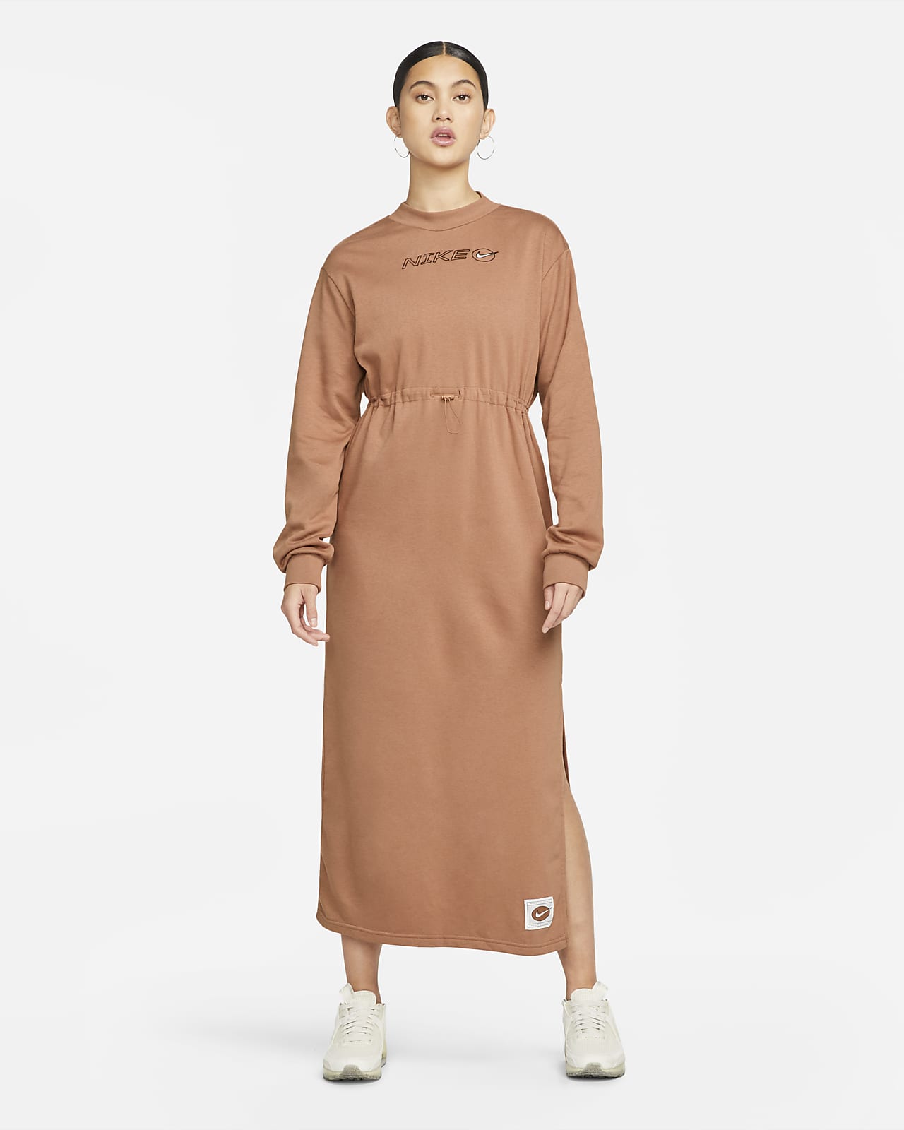 brown nike dress