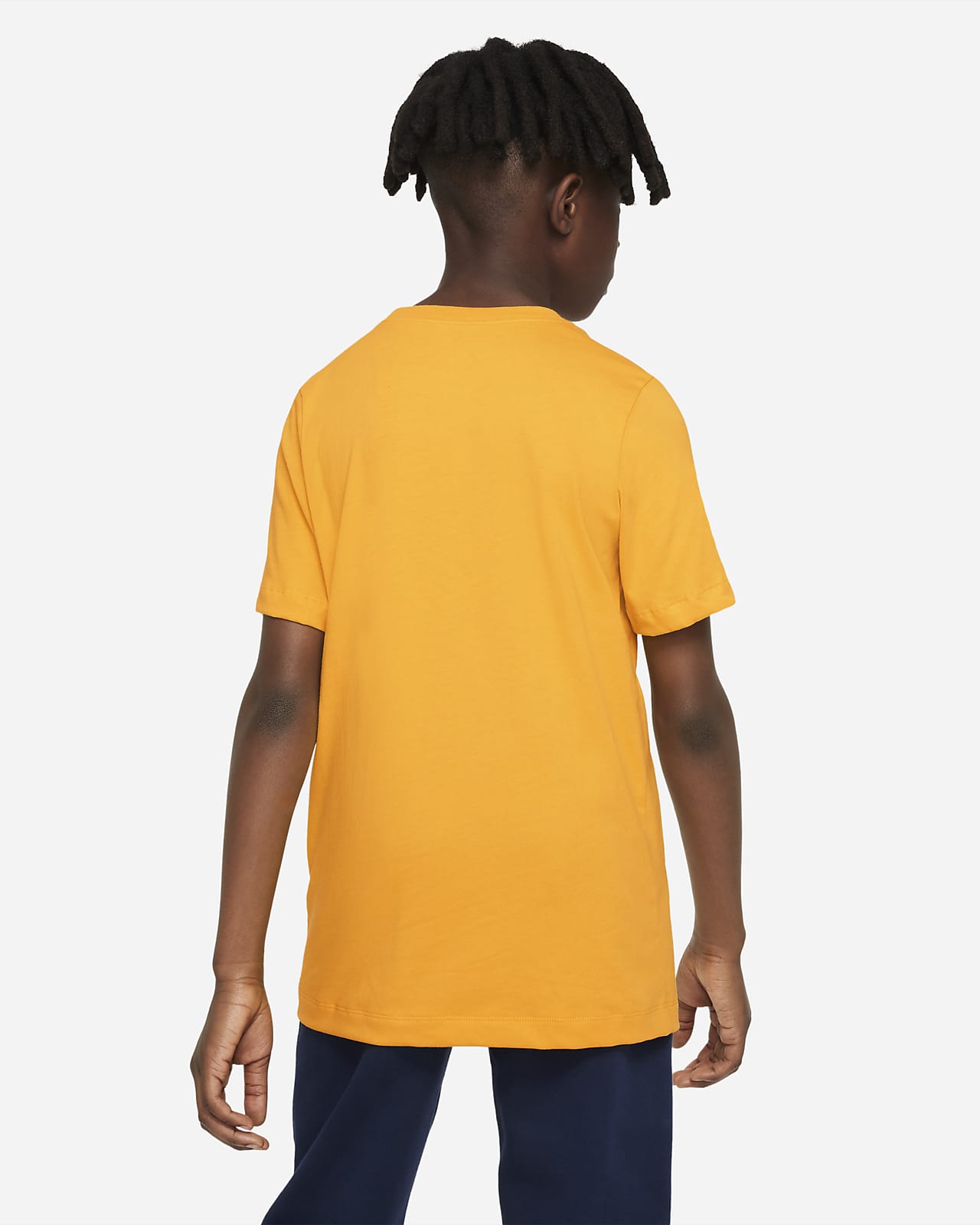 nike bright yellow t shirt