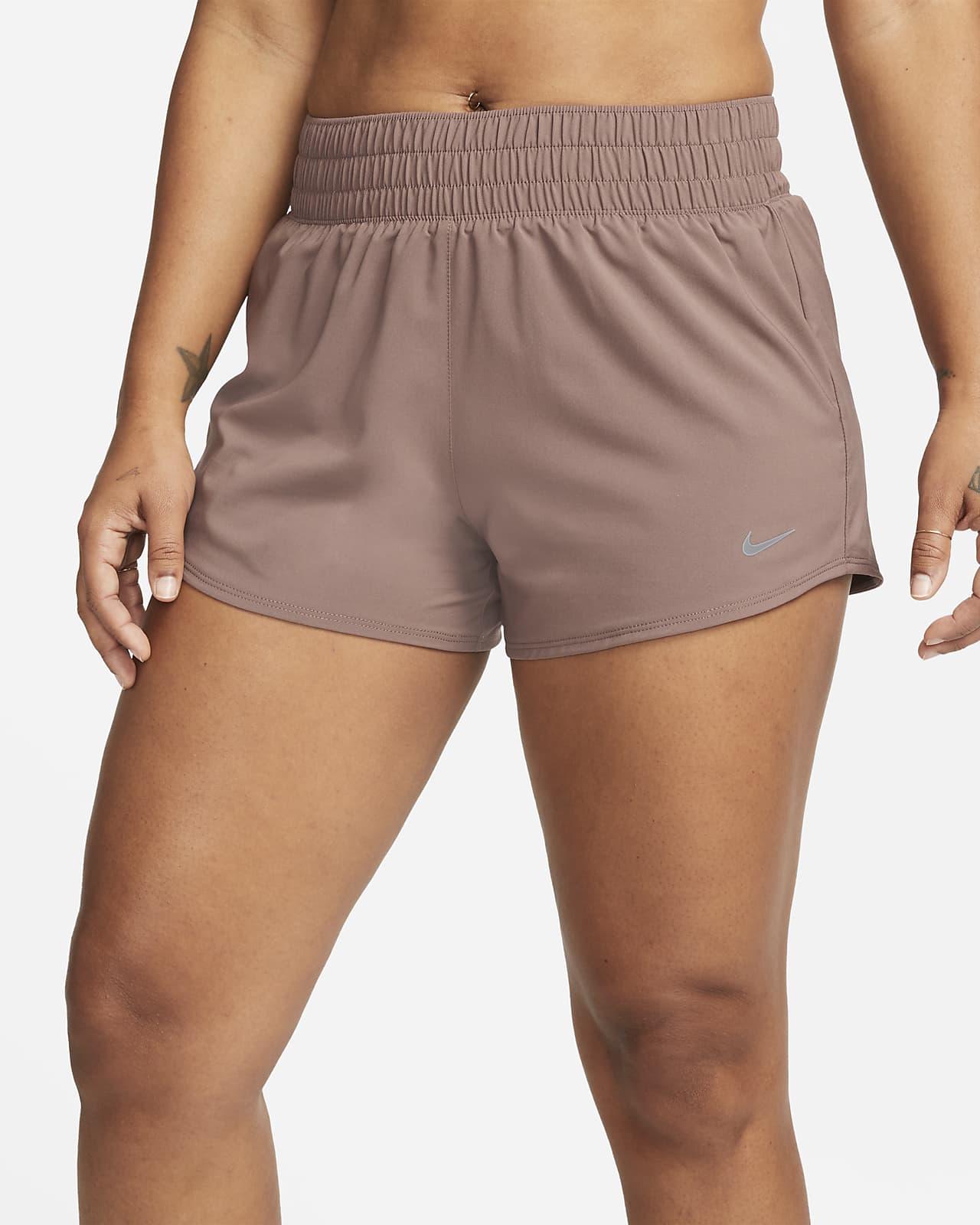 Nike Dri-FIT One Women's Mid-Rise 3" Brief-Lined Shorts. Nike.com