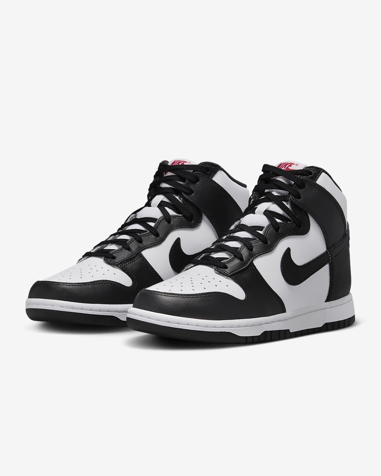 NIKE WMNS DUNK HIGH WHITE/BLACK-