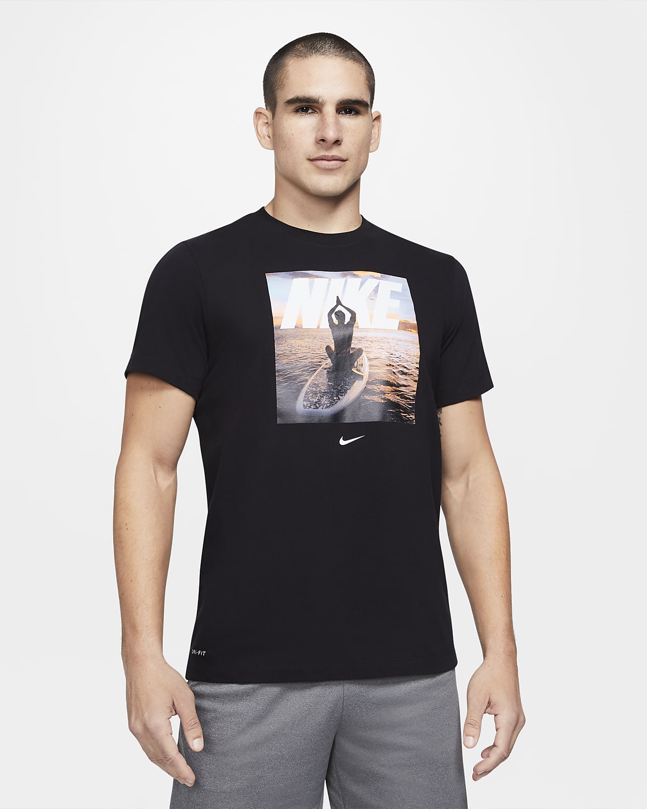 nike men's training t shirt