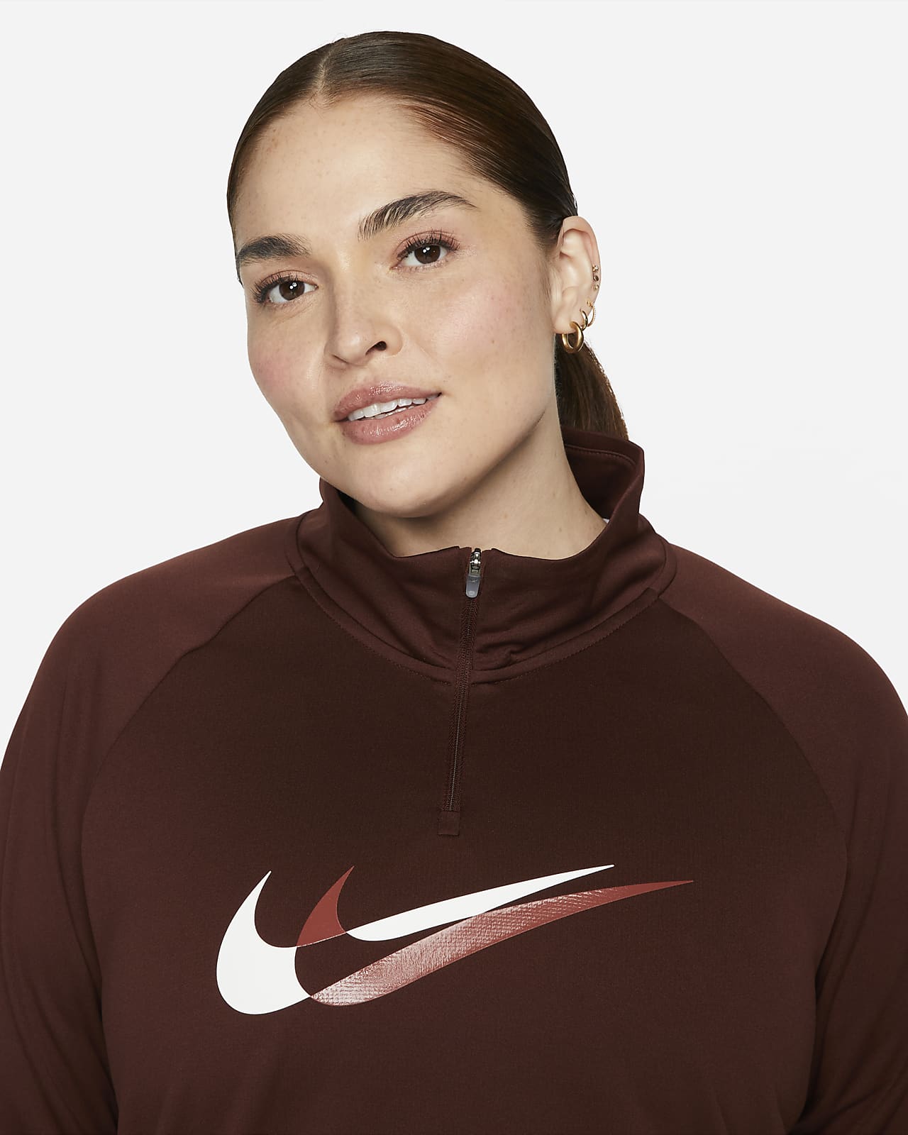 nike running 1/4 zip