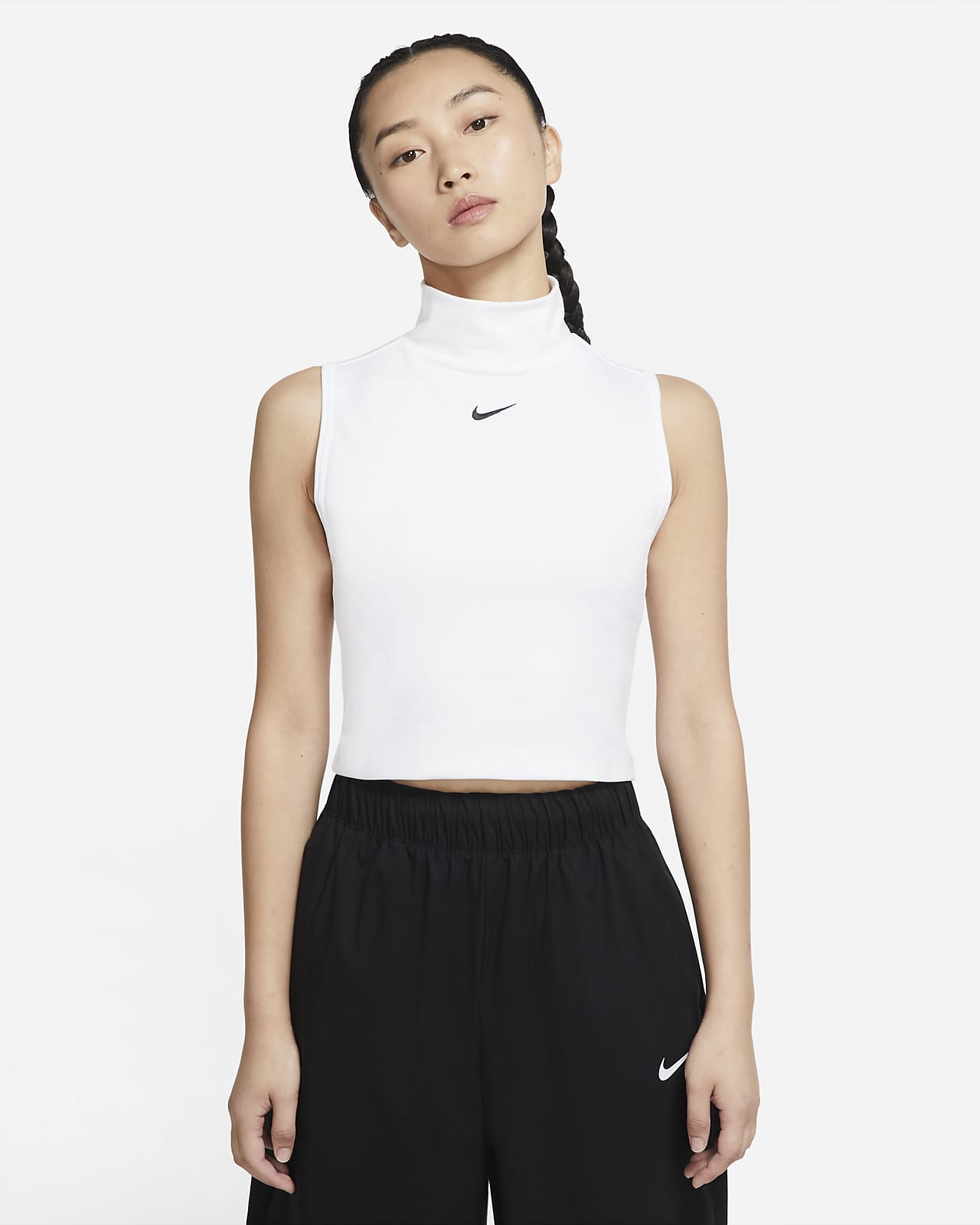 nike turtleneck tank top