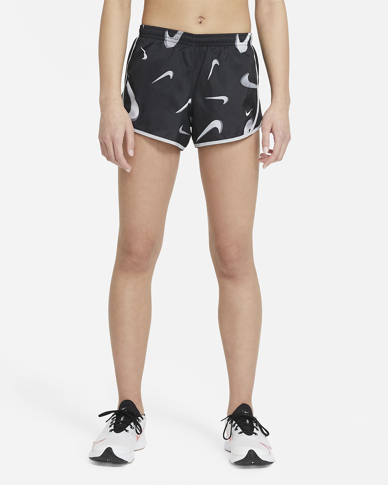 Nike公式 ナイキ Dri Fit テンポ ジュニア ガールズ スウッシュ トレーニングショートパンツ オンラインストア 通販サイト