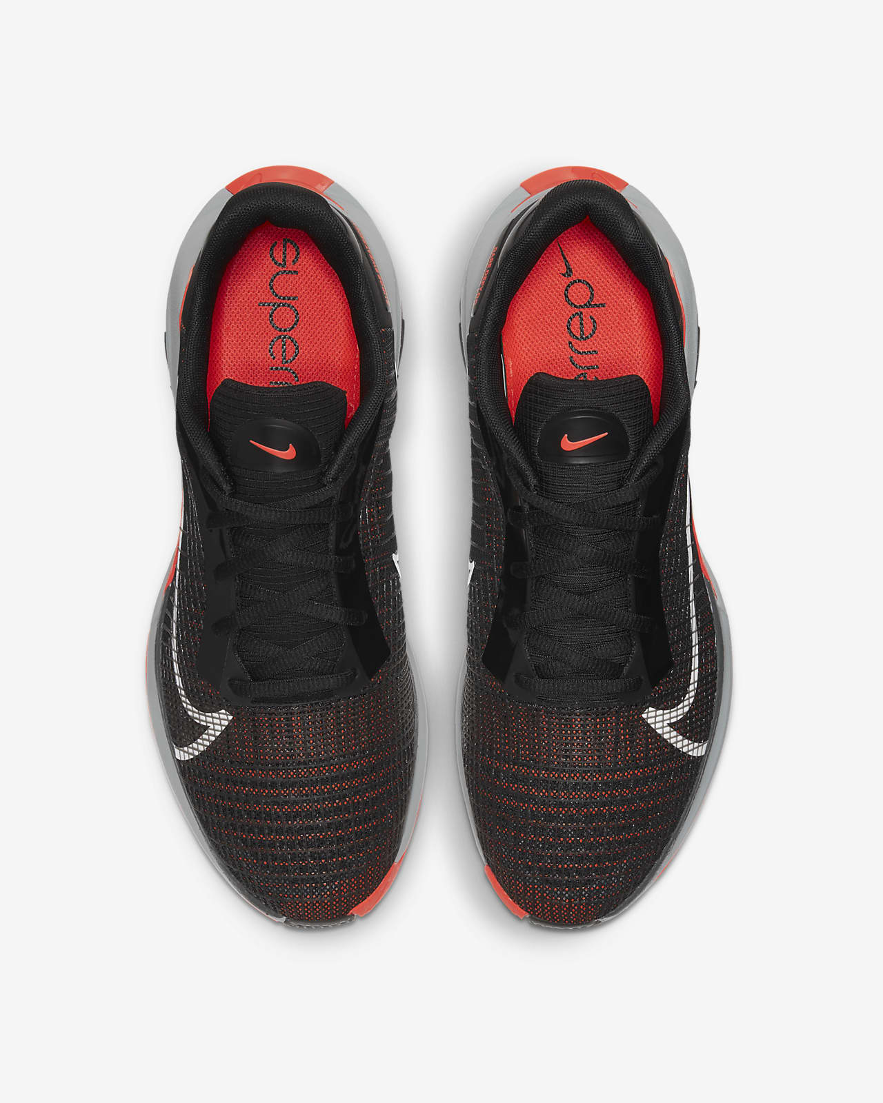 nike zoomx black and red