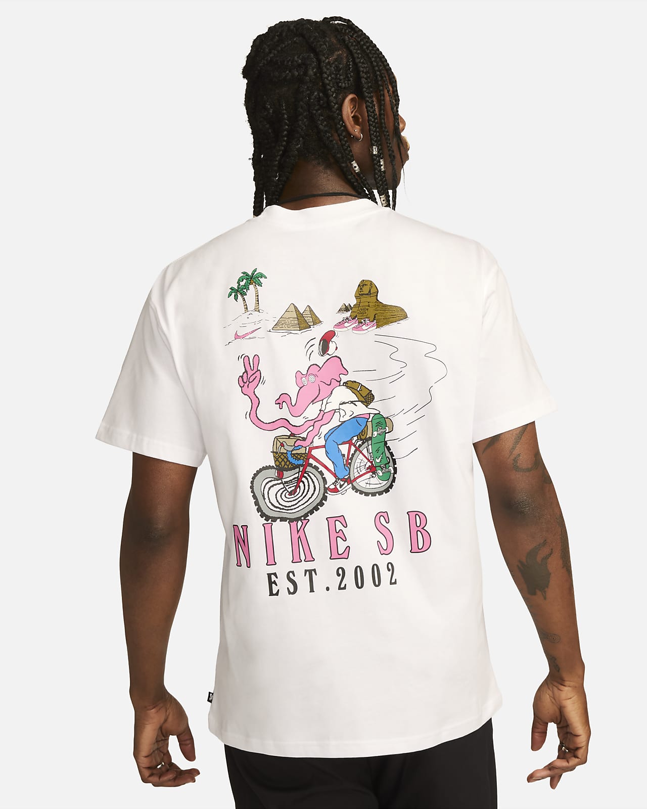 Nike SB QS Cherry Blossom T Shirt in stock at SPoT Skate Shop
