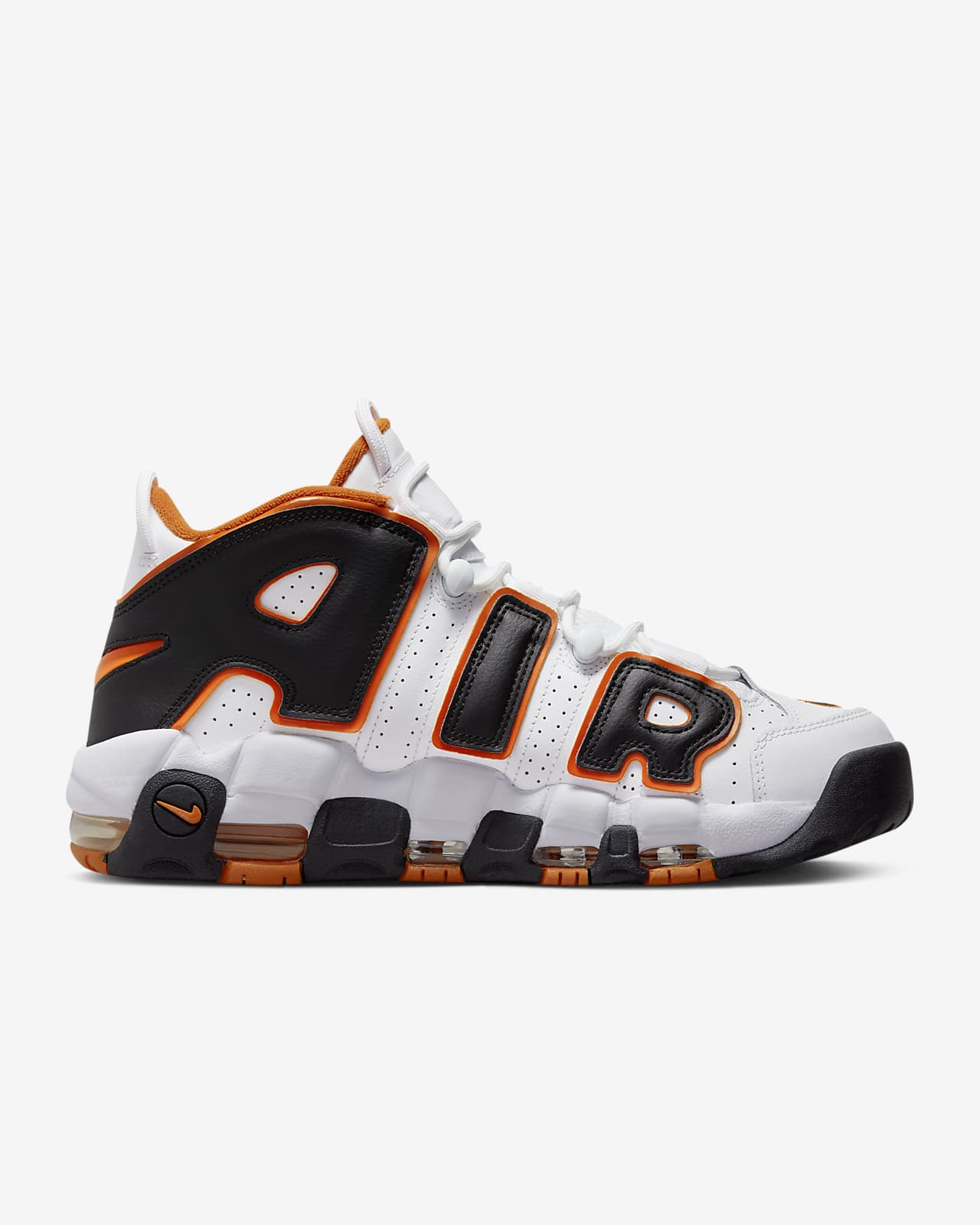 Custom Nike Air More Uptempo White Red 