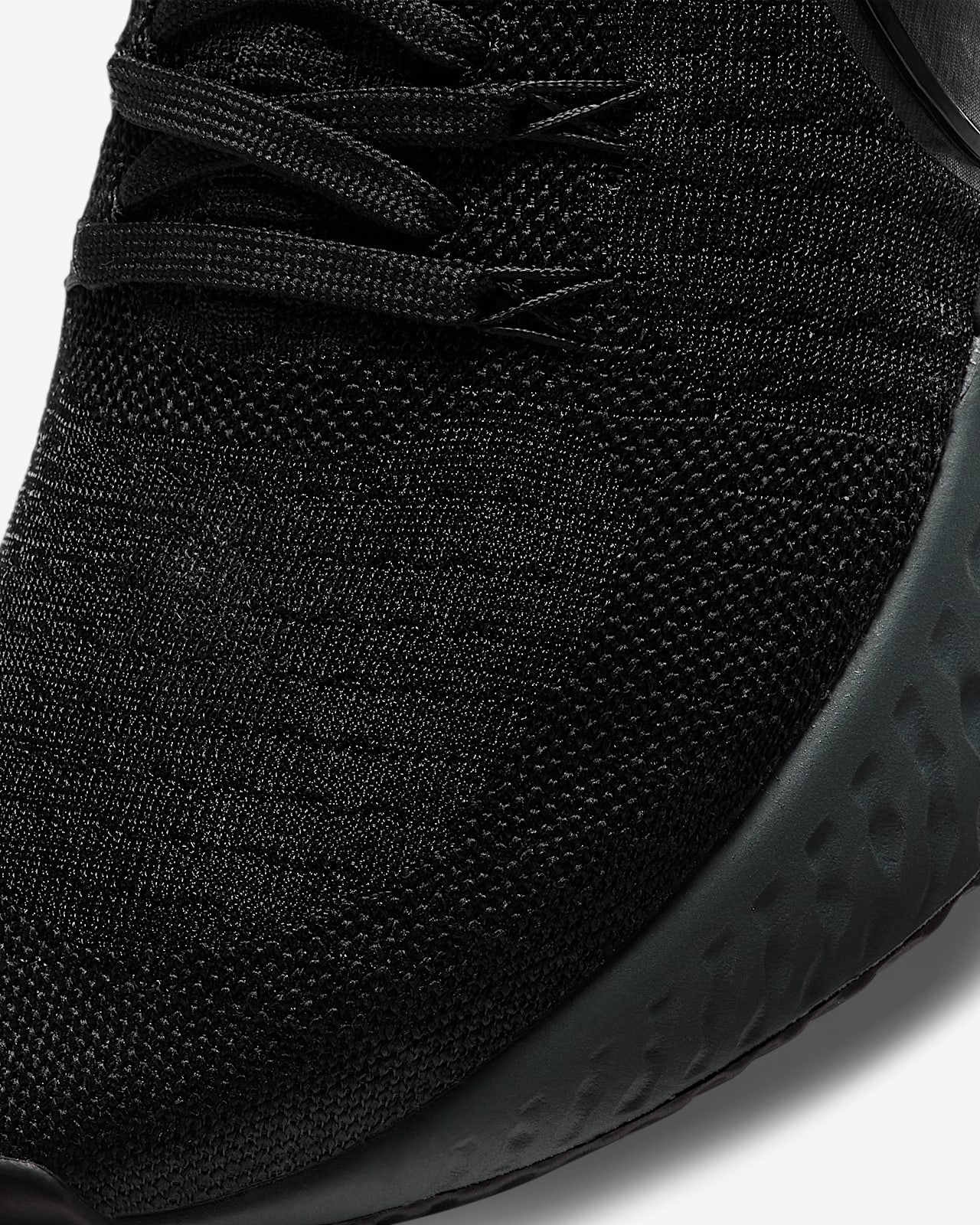 nike react shoes black