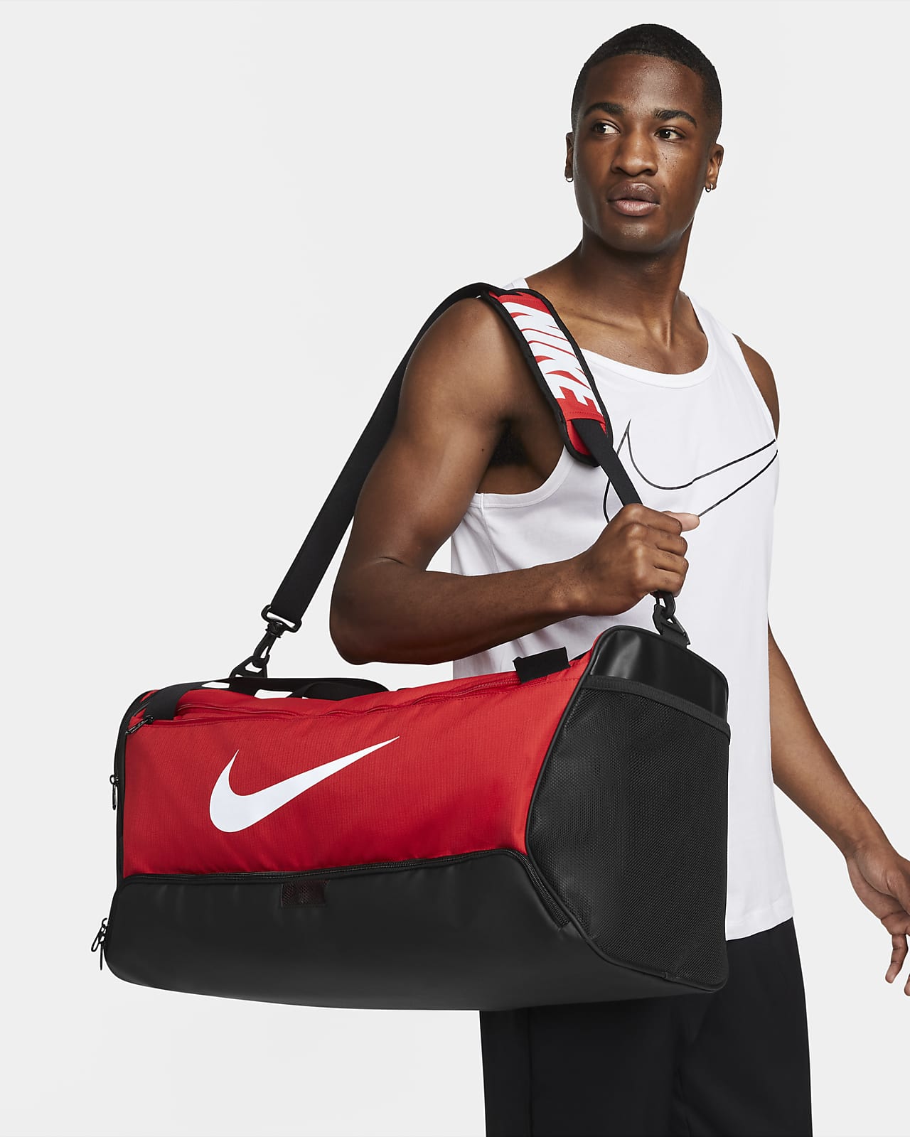Τσάντα γυμναστηρίου για προπόνηση Nike Brasilia 9.5 (μέγεθος Medium, 60 L)