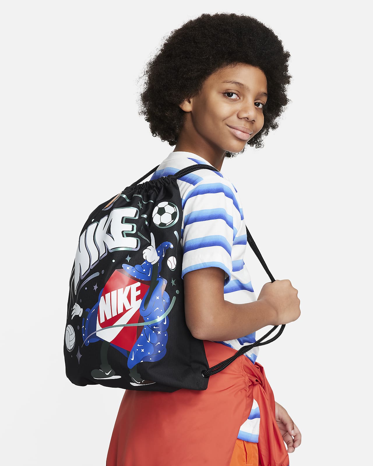 Sac avec cordon de serrage Nike pour enfant (12 L). Nike BE