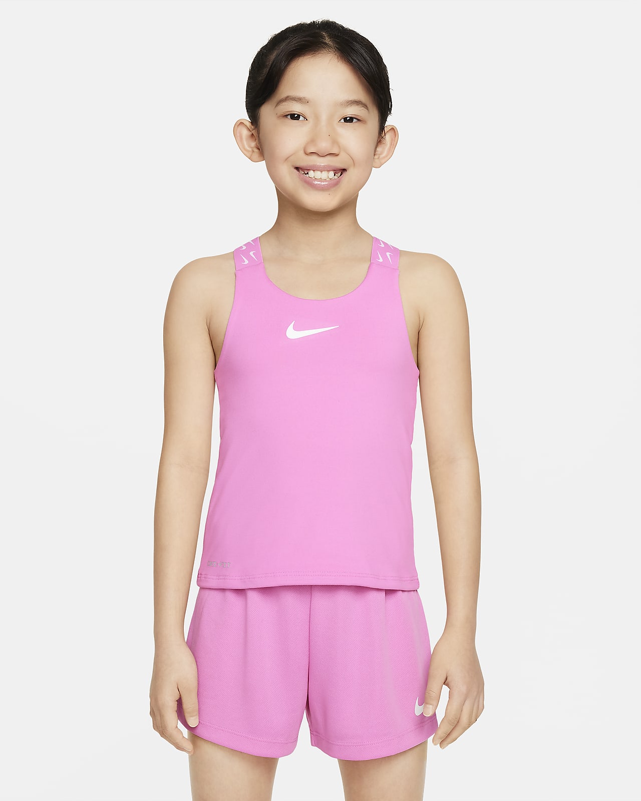 Nike Dri-FIT Little Kids' Fitted Tank