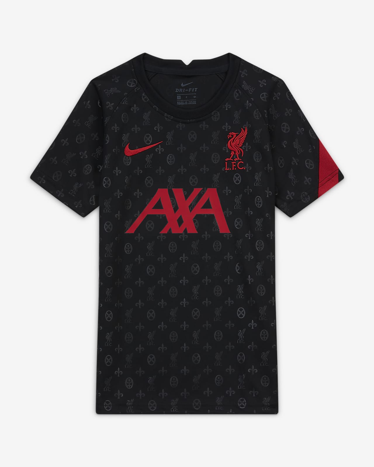 Nike Liverpool FC Dri Fit Pre Match 22/23 Short Sleeve T-Shirt Red