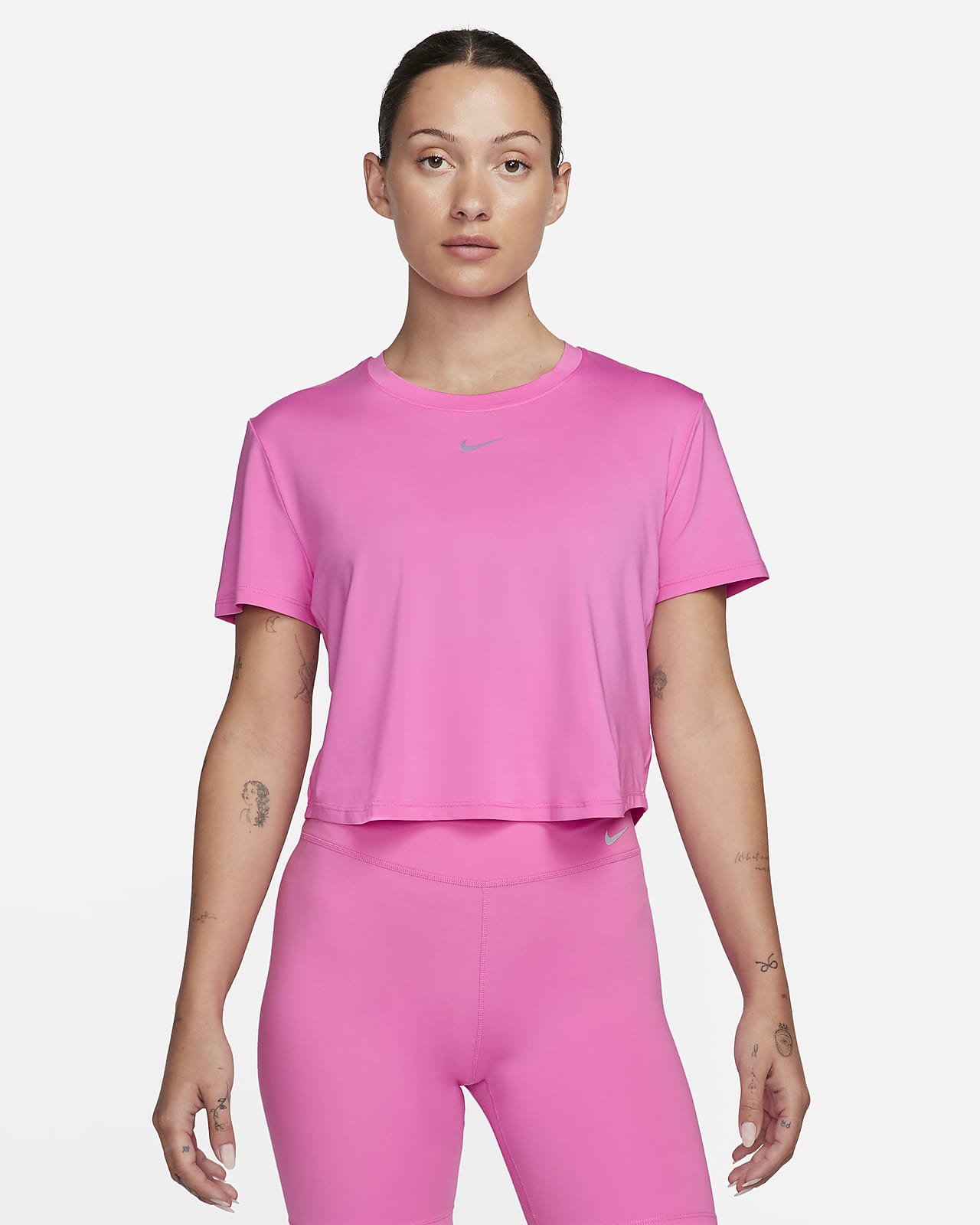 Nike Womens ONE Luxe Tight Crop Womens AT3100-010 Size XS at  Women's  Clothing store