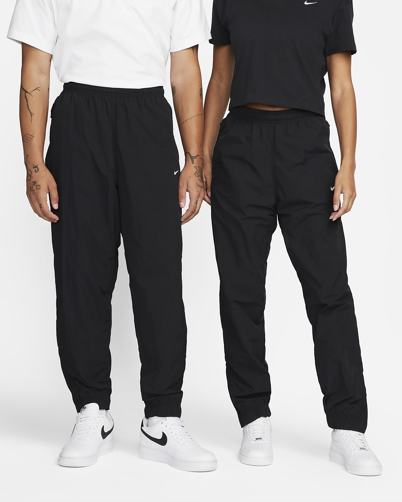 Nike SB Sb Track Swoosh Pants (black/white/white)
