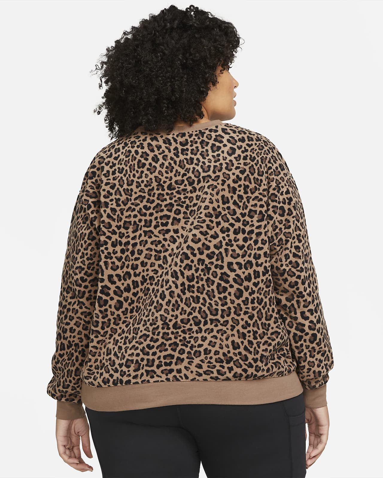 Nike Sportswear Sudadera de tejido Fleece (Talla grande) - Mujer. Nike ES