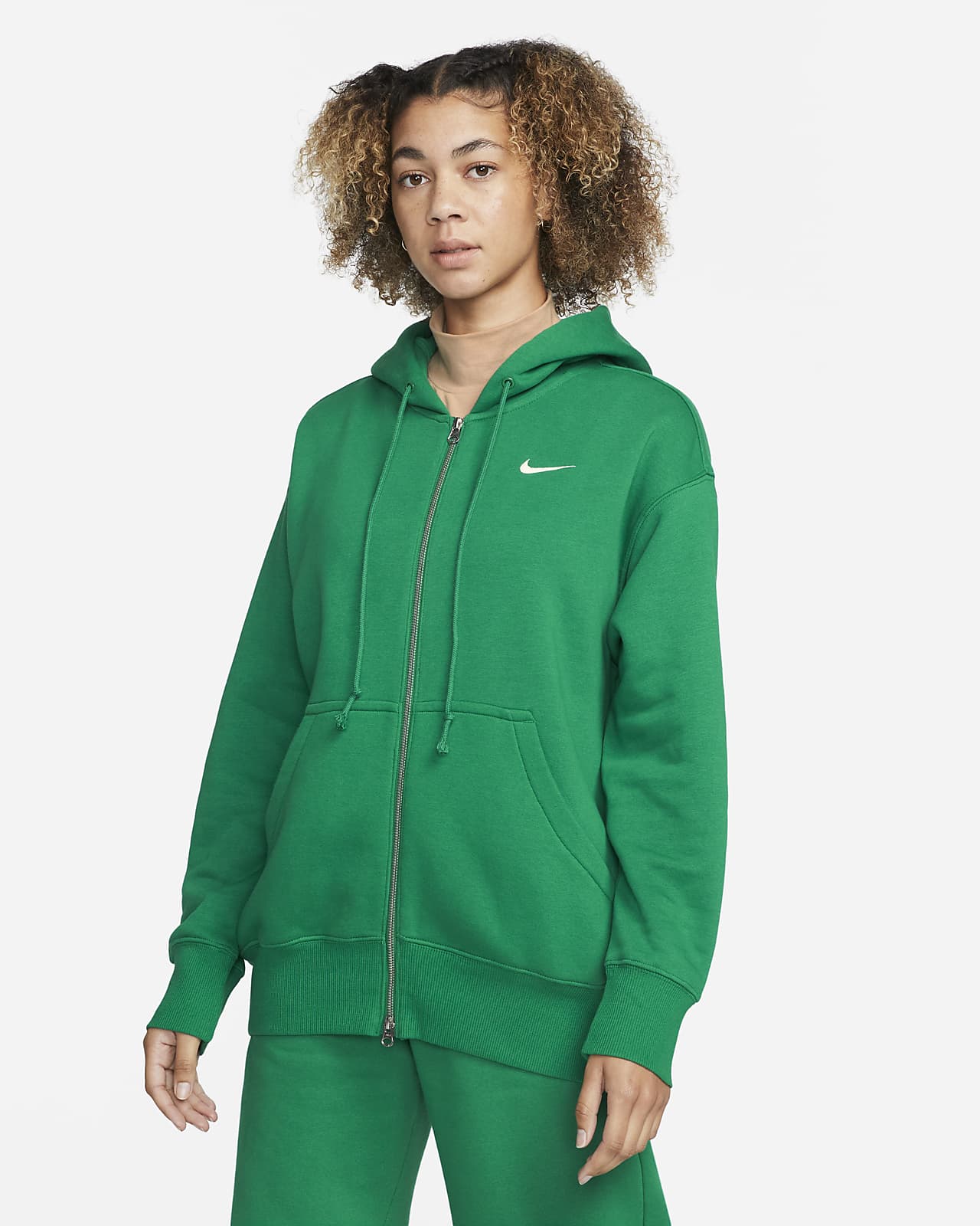 Nike Sportswear Women's Oversized Full-Zip Hoodie. Nike.com