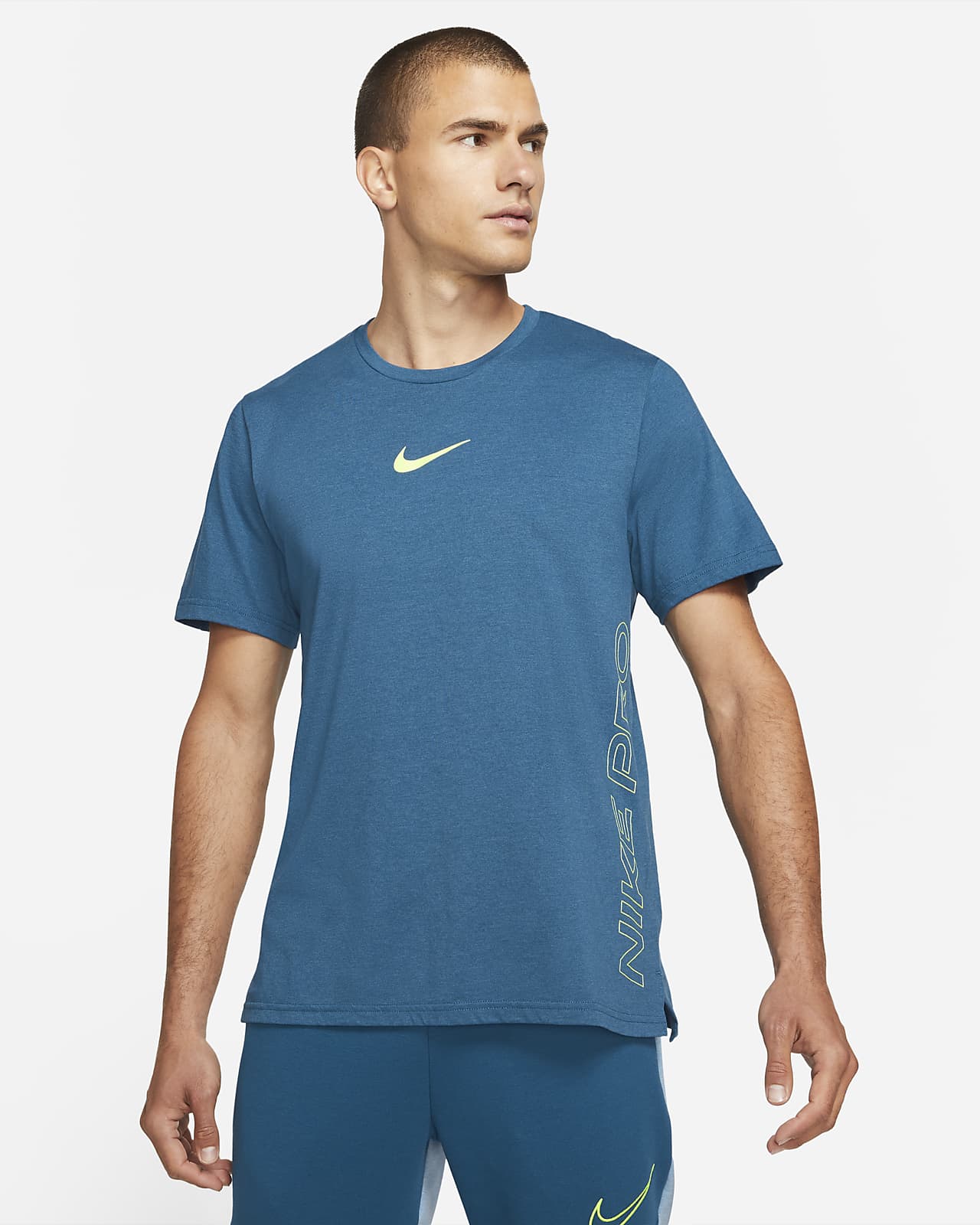 Nike Pro Dri-FIT Burnout Men's Short-Sleeve Top. Nike LU